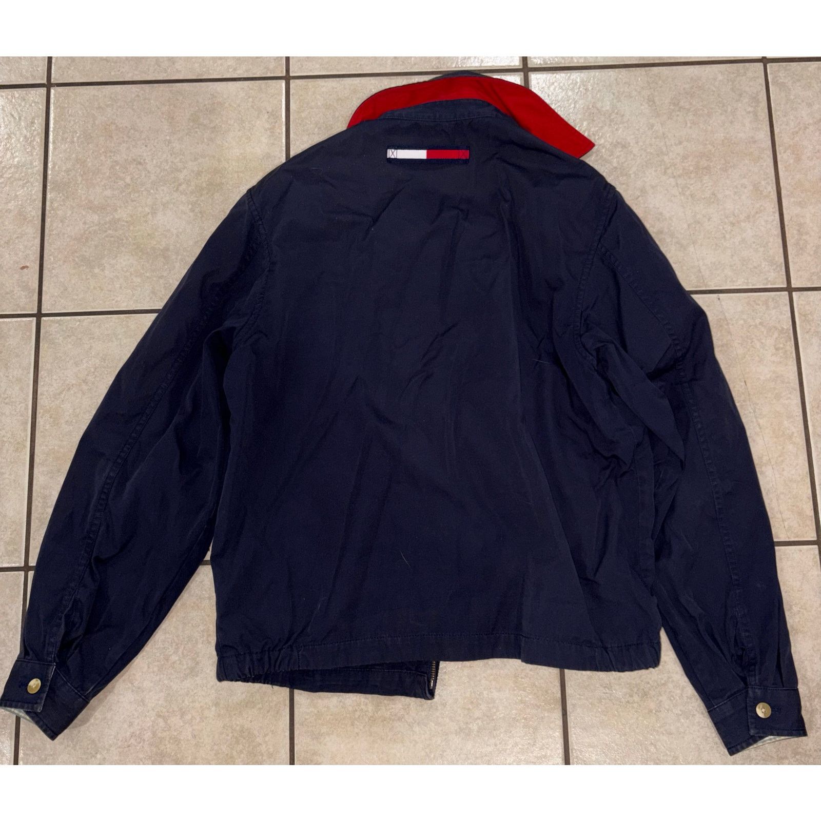 Tommy Hilfiger Vintage Tommy Hilfiger jacket medium zip up navy Size US M / EU 48-50 / 2 - 4 Thumbnail