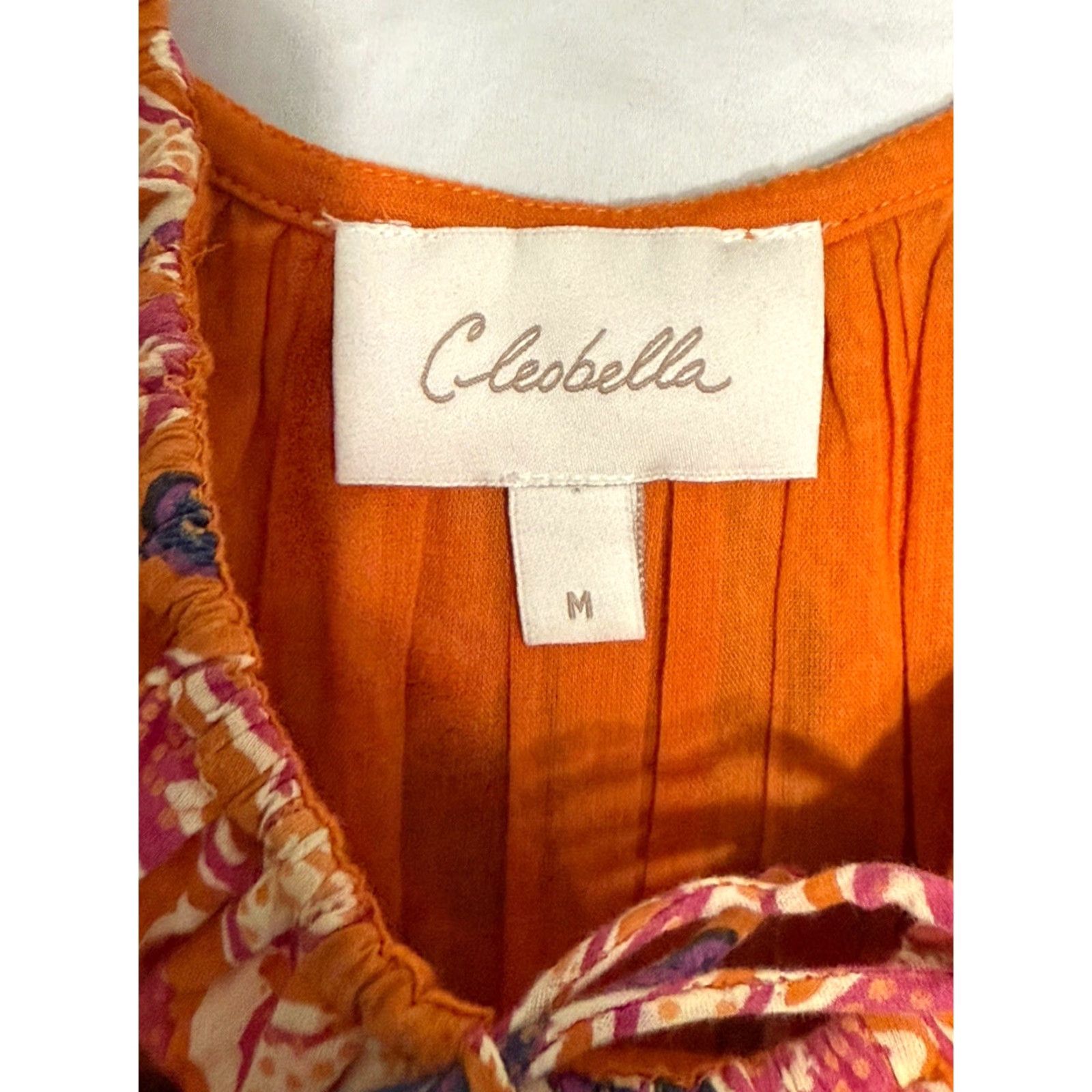 Cleobella Cleobella Kalena Boho Floral Cotton Mini Dress Womens Medium Multicolor Size M / US 6-8 / IT 42-44 - 4 Thumbnail