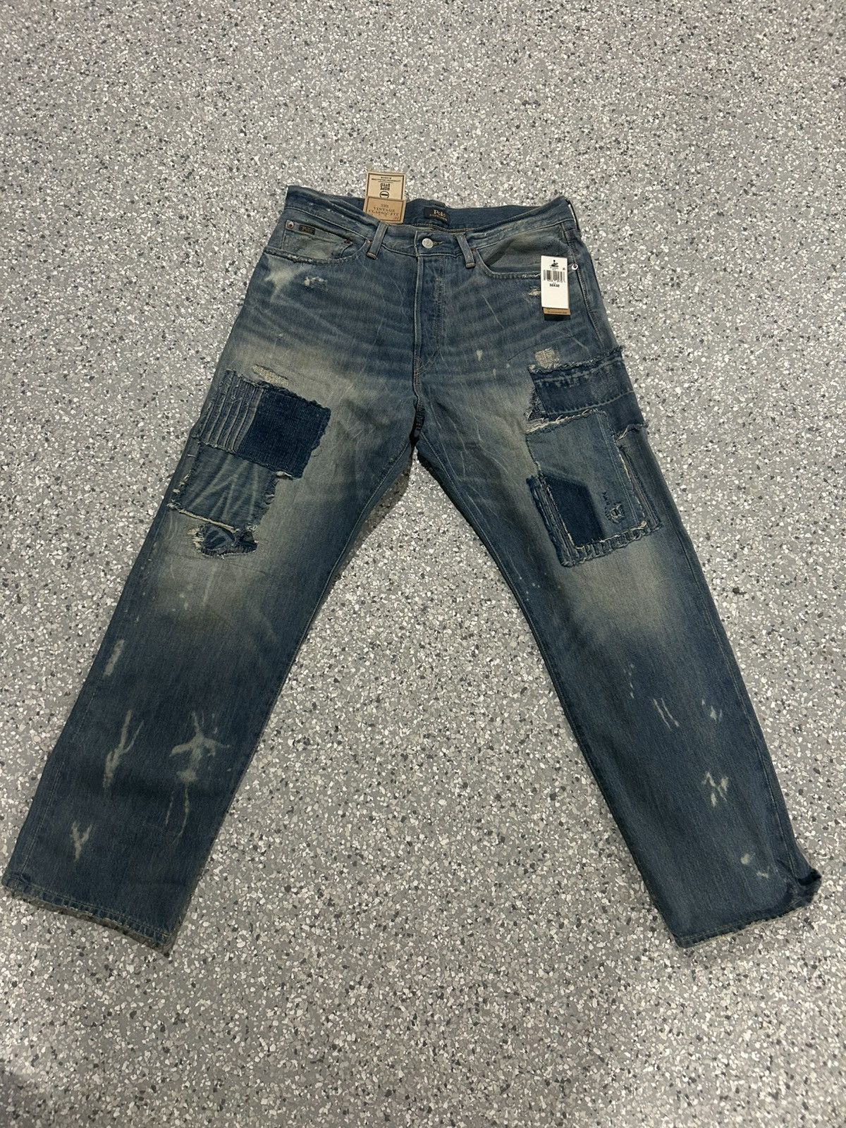 Polo Ralph Lauren Ralph Lauren Vintage patchwork denim Size US 33 - 2 Thumbnail