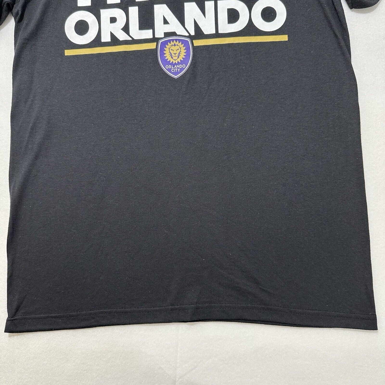 Adidas Adidas MLS Orlando City SC Mens Small Black T Shirt Size US S / EU 44-46 / 1 - 7 Thumbnail