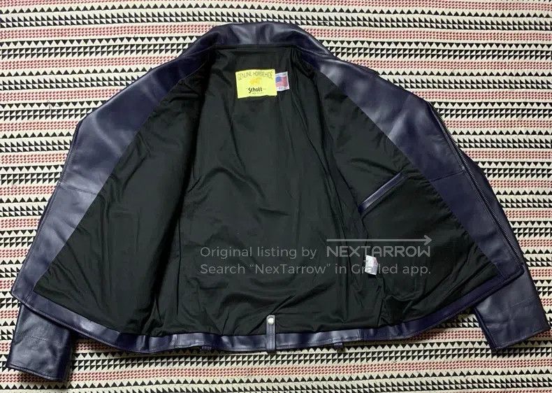 Schott Schott Horseskin Size US XL / EU 56 / 4 - 3 Thumbnail