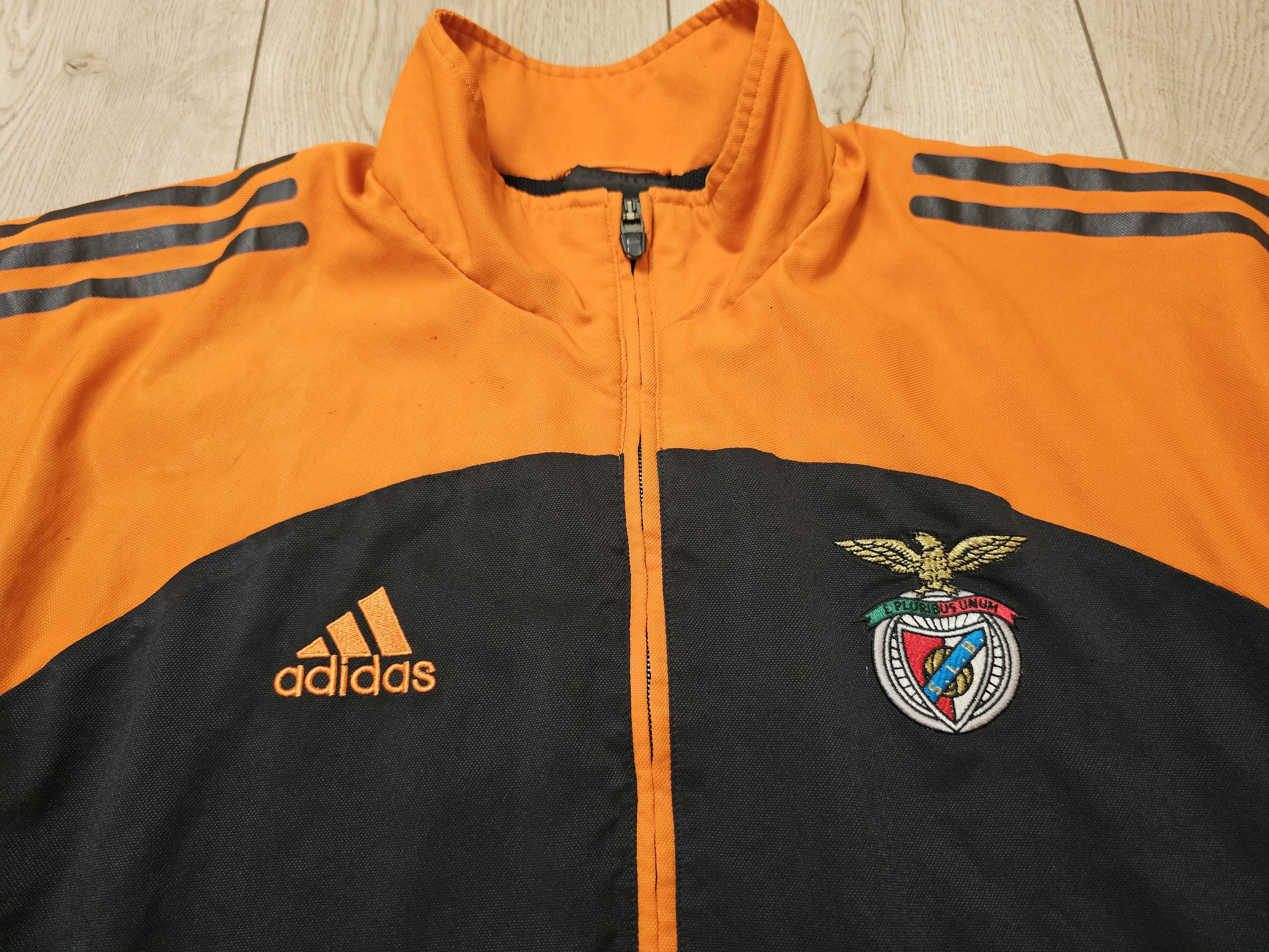 Adidas × All Sport × Vintage BENFICA 2002 VINTAGE TRAINING FOOTBALL SOCCER JACKET ZIP Size US S / EU 44-46 / 1 - 3 Thumbnail