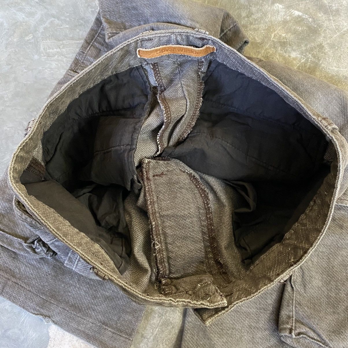 RIPVANWINKLE 2000s RIP VAN WINKLE Cargo Denim Pants Size US 29 - 11 Thumbnail