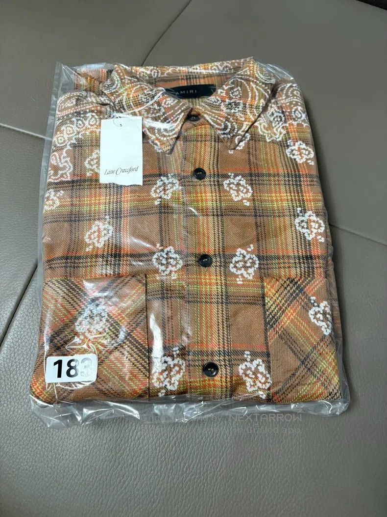Amiri Amiri Size XS Men's shirt. Size US XS / EU 42 / 0 - 9 Thumbnail