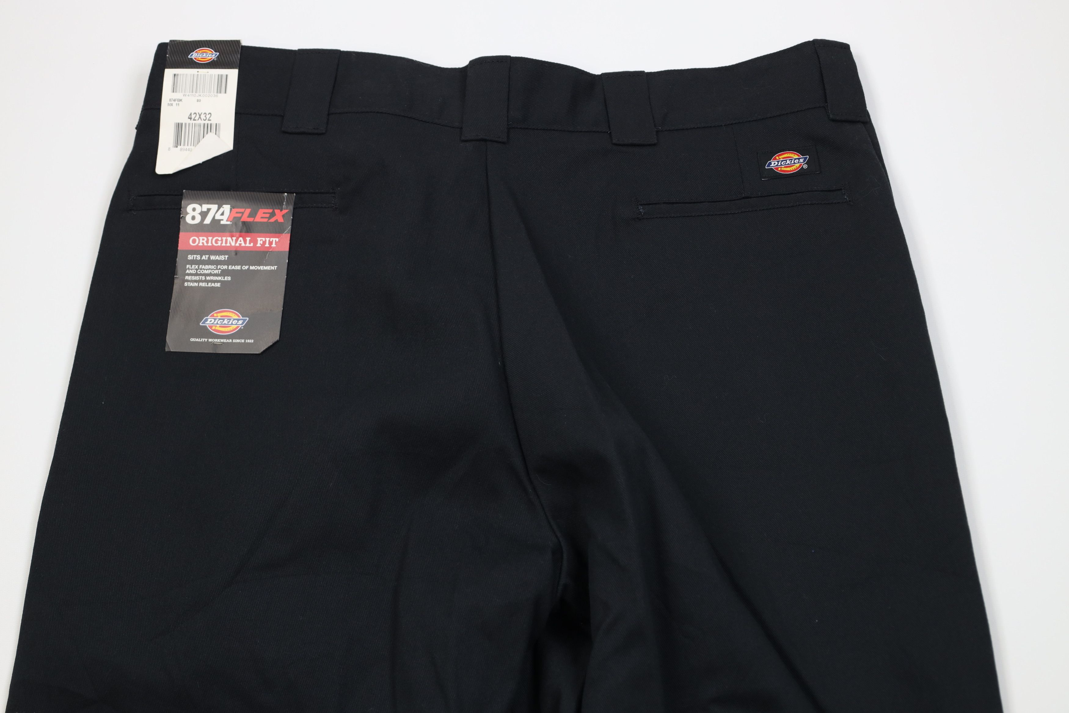 Dickies Deadstock Vintage Y2K Dickies Wide Leg Dungaree Pants Black Size US 42 / EU 58 - 11 Thumbnail