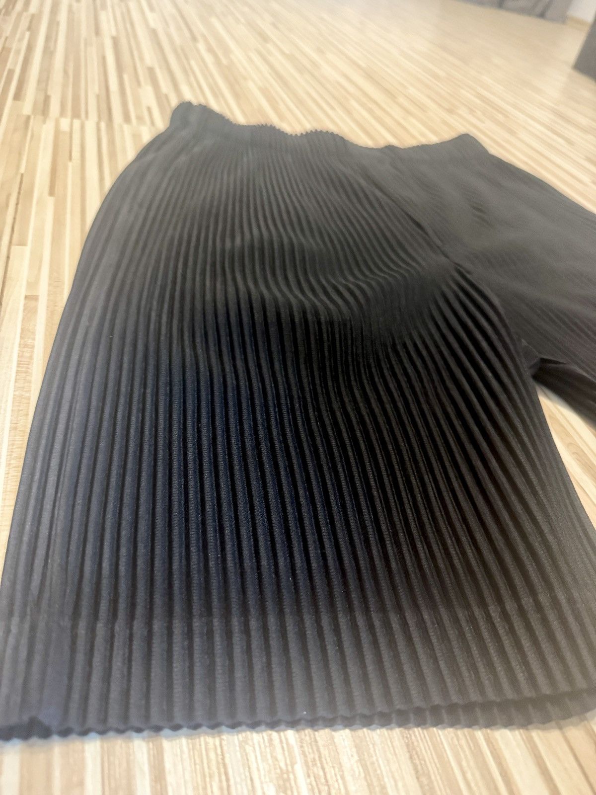 Homme Plisse Issey Miyake Homme Plisse Issey Miyake Pleated Shorts - Size 3 Size US 31 - 2 Thumbnail