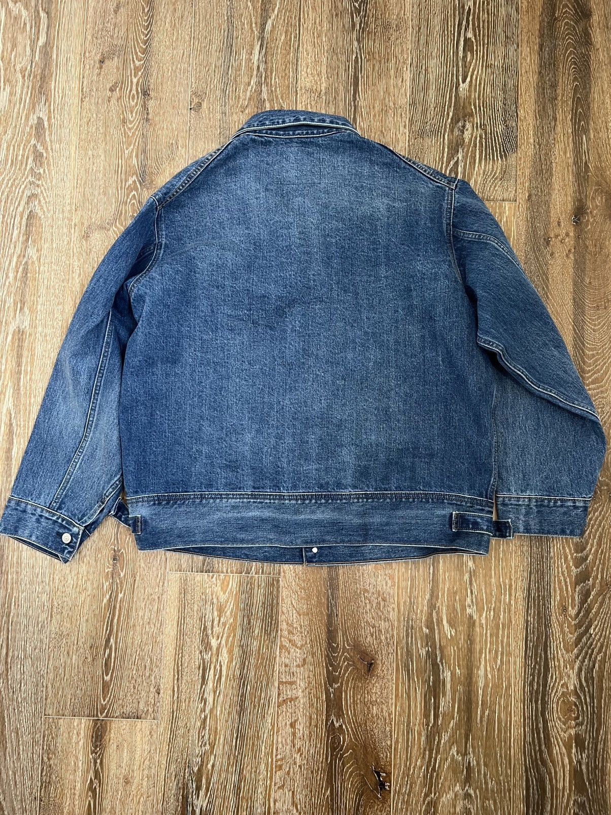 Levi's Levis made & crafted cropped trucker denim jacket Size US L / EU 52-54 / 3 - 2 Thumbnail