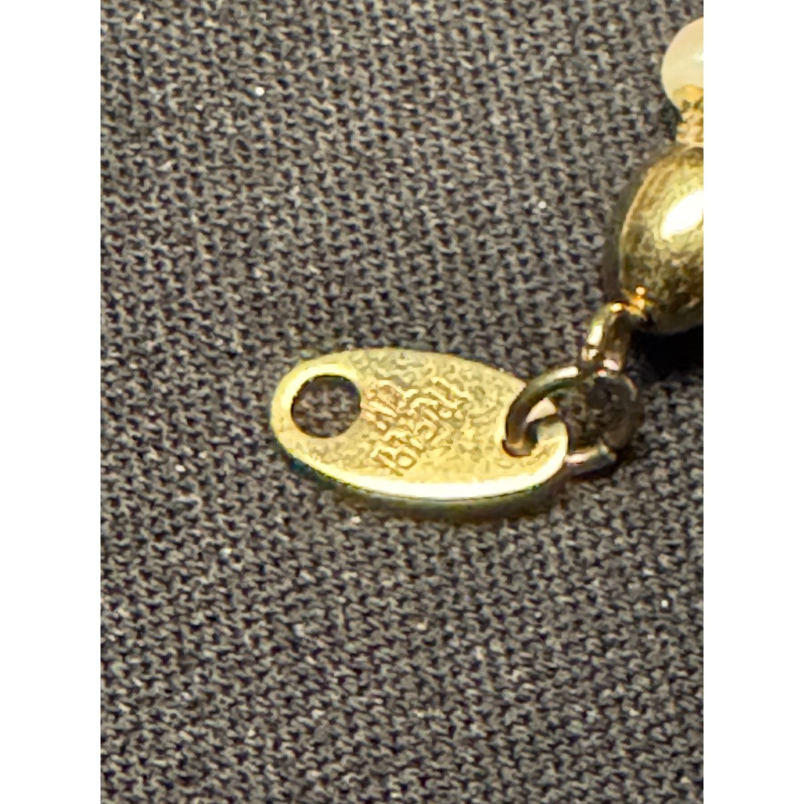 Other Vintage Trifari Gold Tone Black White Beads 23in Necklace Size ONE SIZE - 3 Thumbnail