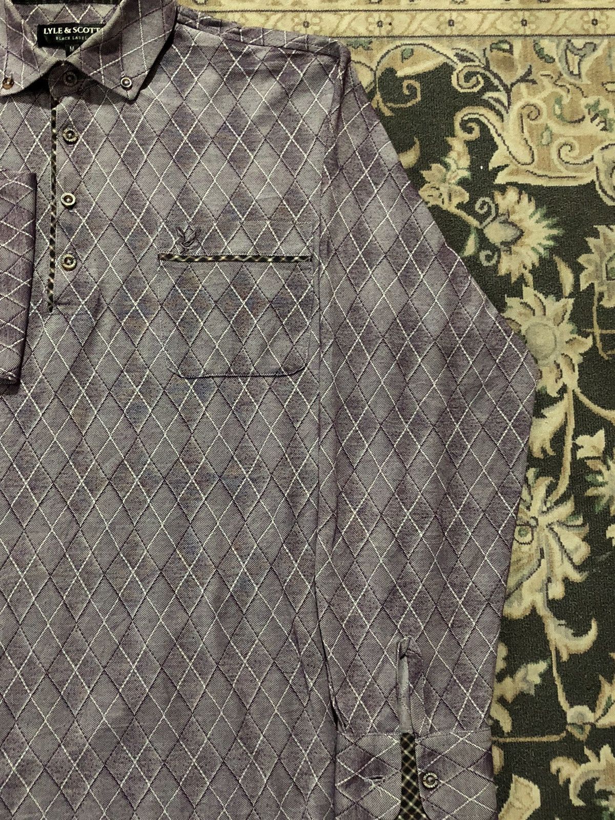 Black Label × Lyle & Scott × Vintage LYLE & SCOTT BLACK LABEL Size US M / EU 48-50 / 2 - 2 Thumbnail