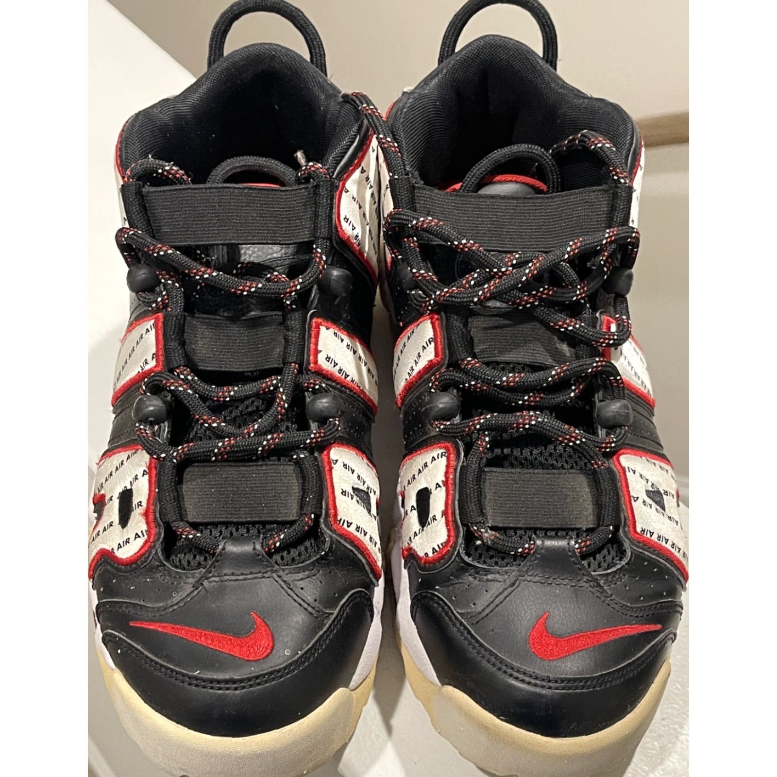 Nike Nike Air More Uptempo Pinstripe AV7947-001 Mens 8 Multicolor Sneakers 90s Nike Air More Uptempo Mens 8 Size US 8 / EU 41 - 2 Thumbnail