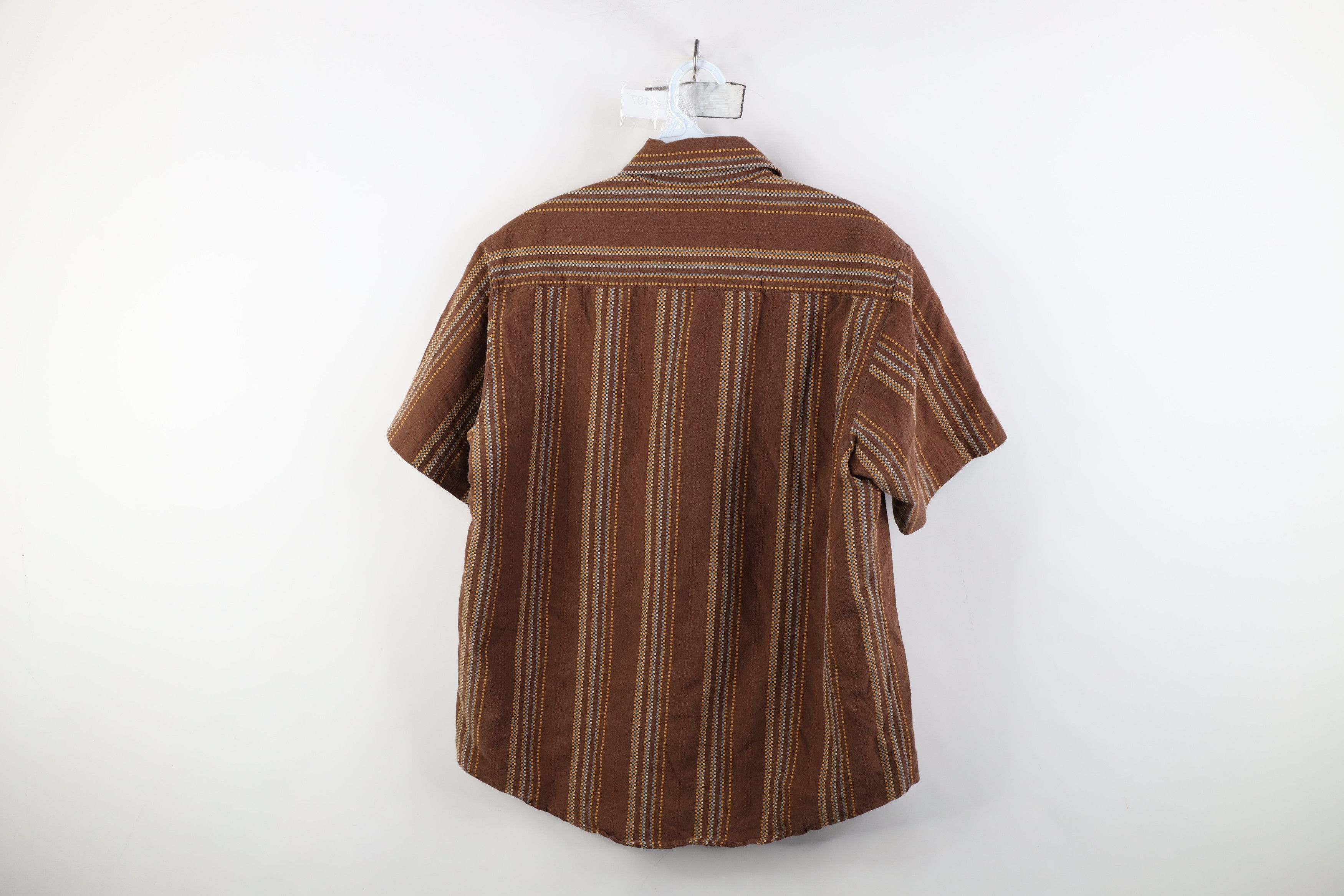 Vintage Vintage 90s Y2K Streetwear Striped Button Shirt Size US M / EU 48-50 / 2 - 11 Thumbnail