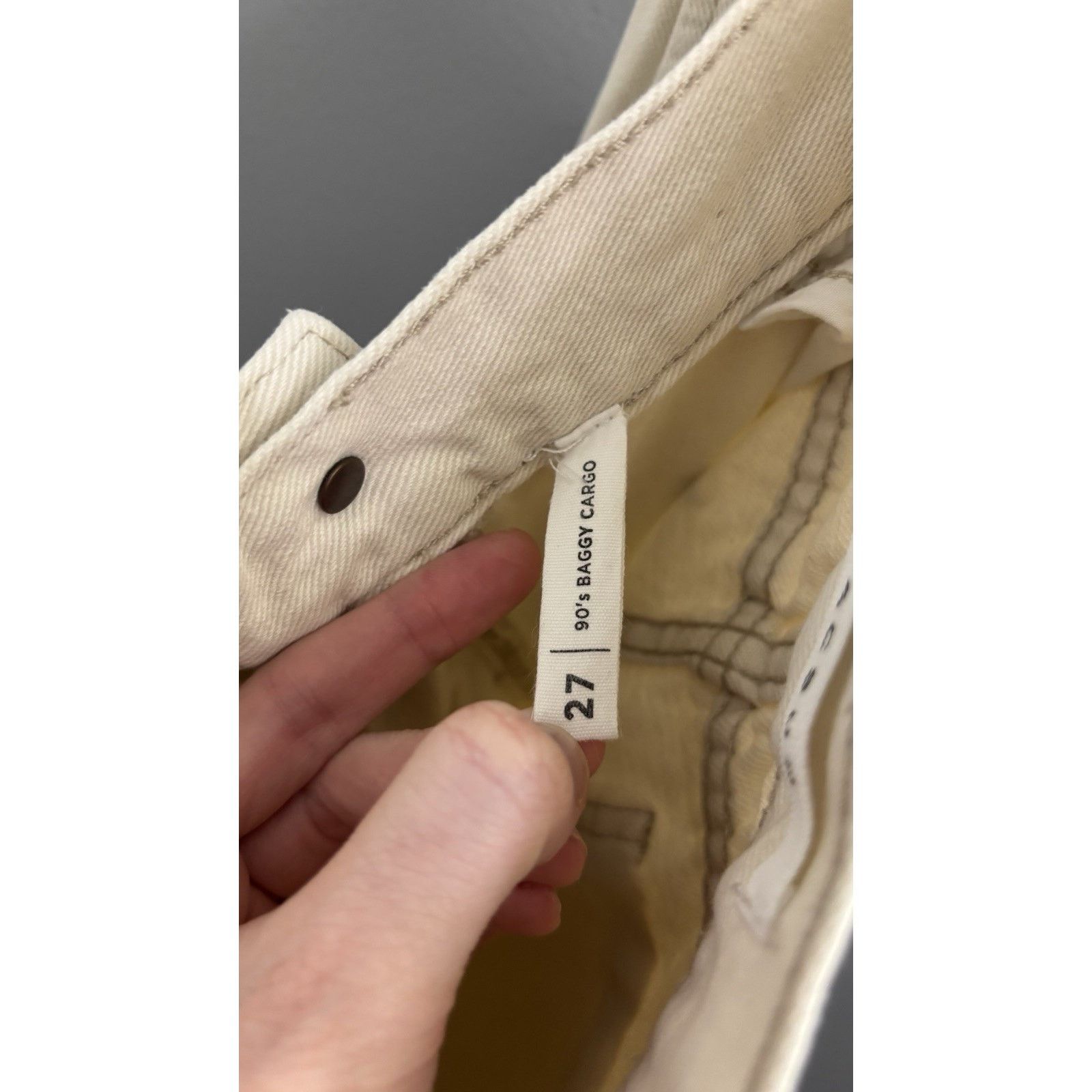 Pacsun Pacsun 90s Baggy Cargo Pants 27 Size 27" / US 4 / IT 40 - 4 Thumbnail