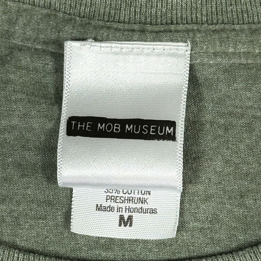 Vintage Mob Museum Shirt Adult MEDIUM Green Las Vegas Organized Crime Mafia Police Size US M / EU 48-50 / 2 - 3 Thumbnail