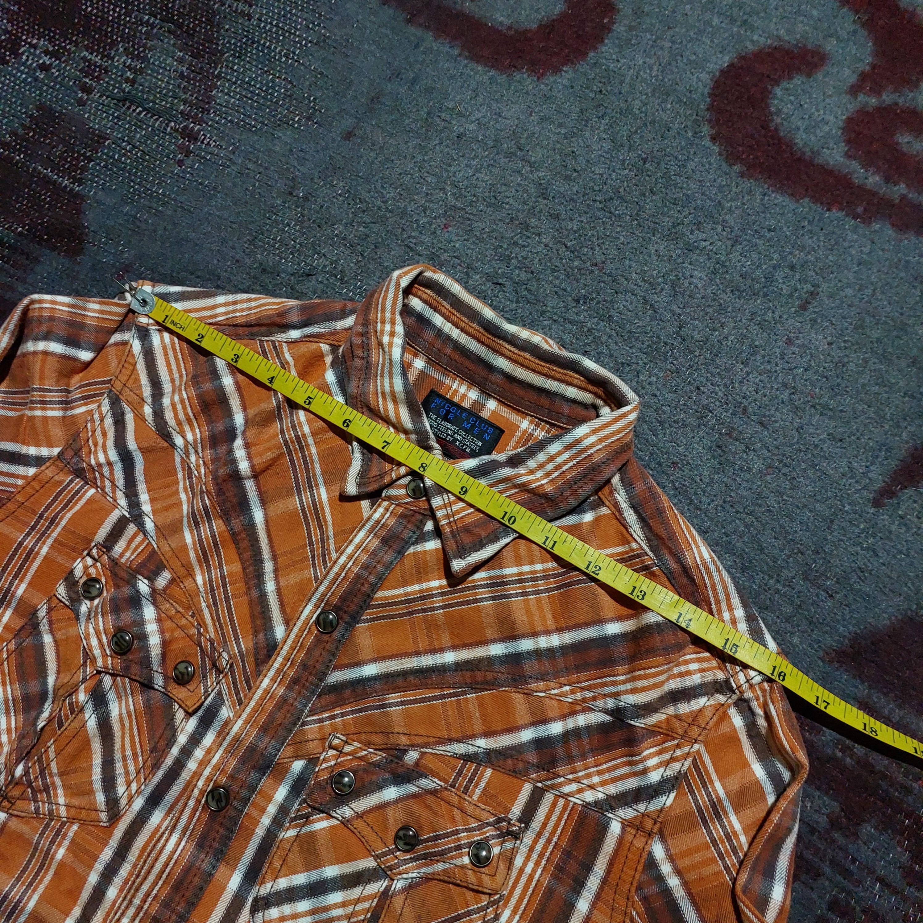 Nicole Club Nicole for men pearl buttons checkered Western shirt Size US S / EU 44-46 / 1 - 13 Thumbnail