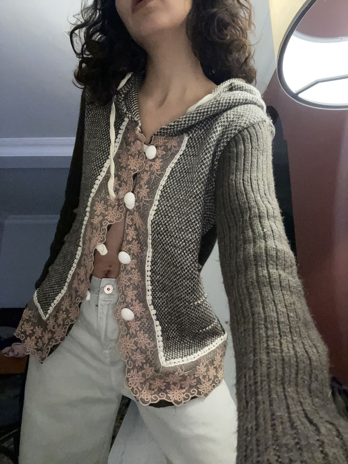 Vintage y2k cardigan Size M / US 6-8 / IT 42-44 - 2 Thumbnail