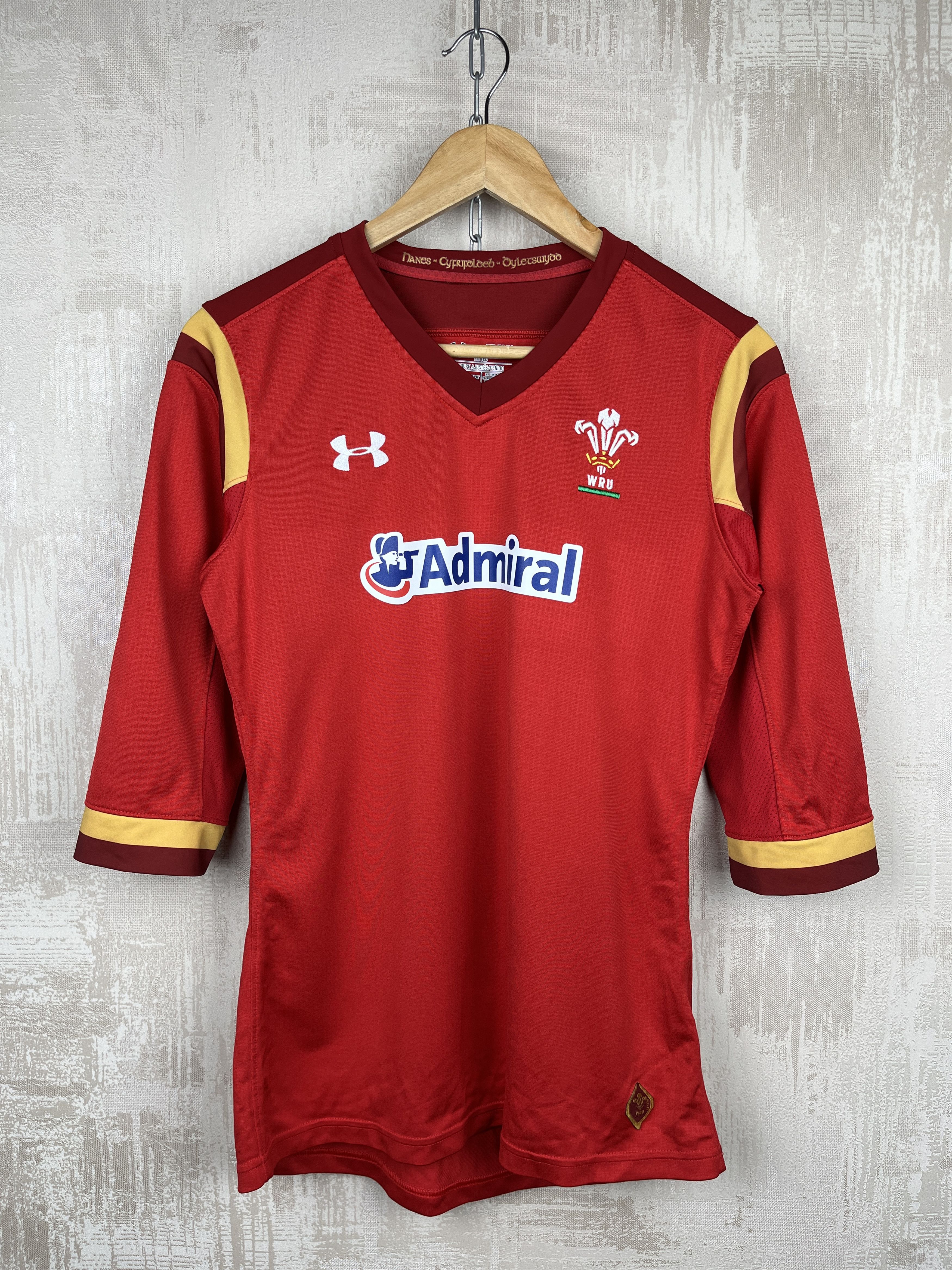 Under Armour Wales WRU Under Armour HeatGear Admiral Rugby Jersey Size US M / EU 48-50 / 2 - 1 Thumbnail