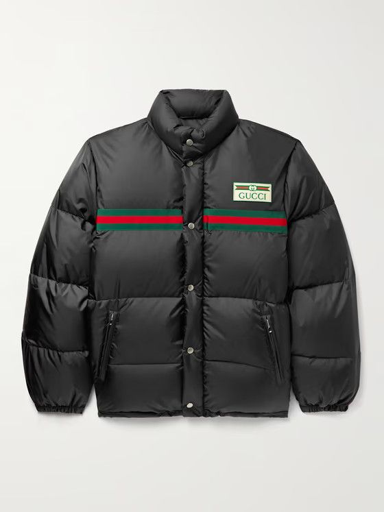 Gucci o1s1wg110125 Water Repellent Down Jacket in Black Size US L / EU 52-54 / 3 - 1 Thumbnail
