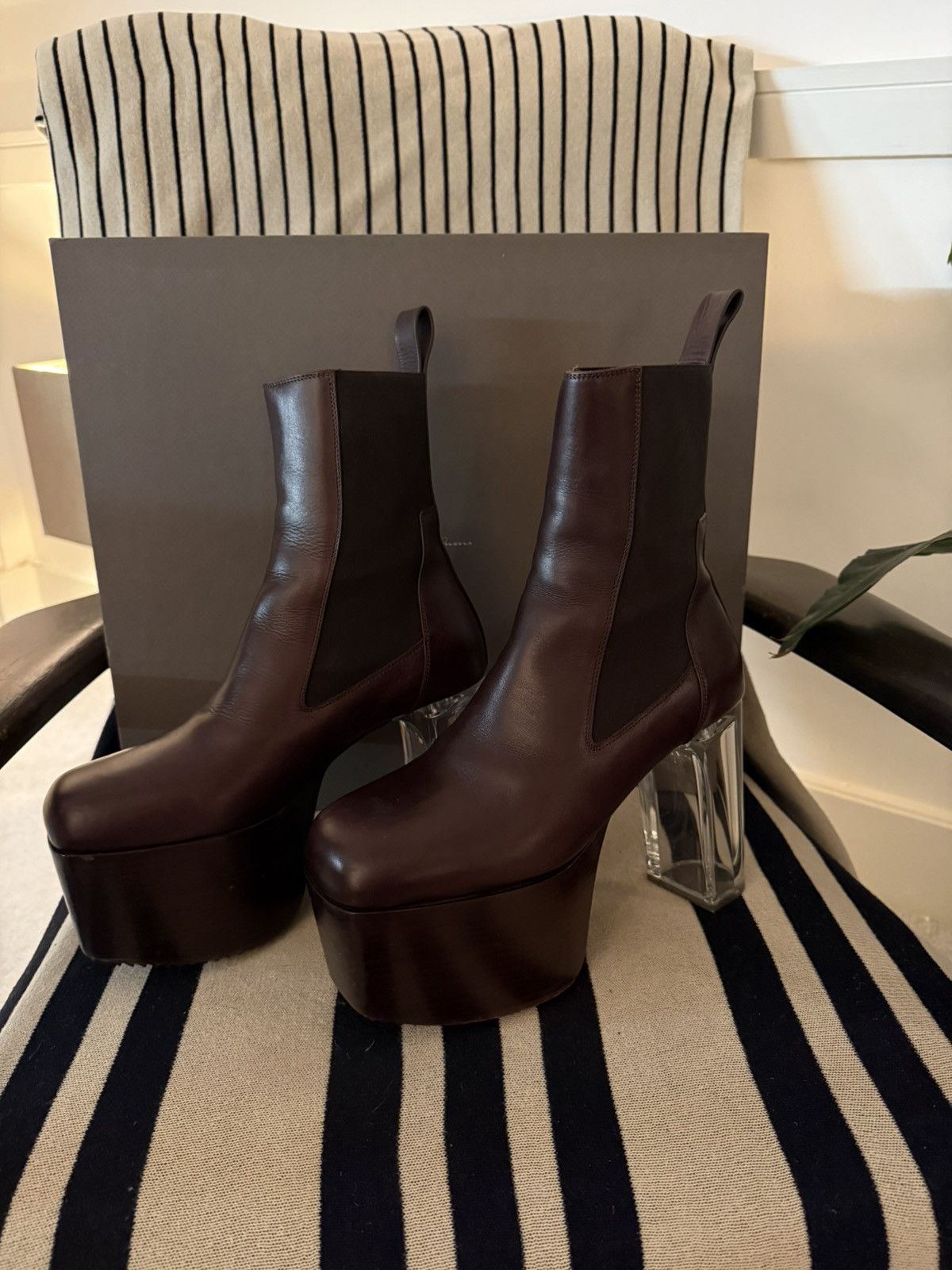 Rick Owens Rick Owens Kiss boots Size US 7.5 / EU 40-41 - 1 Thumbnail