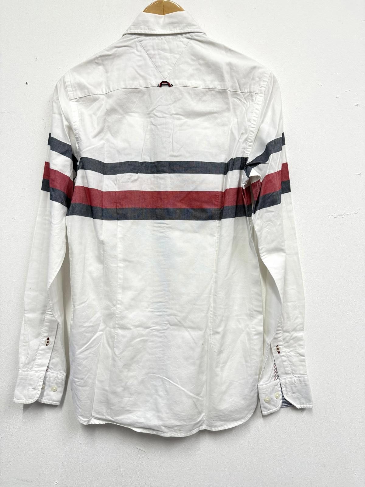 Tommy Hilfiger Tommy Hilfiger Slim Fit Striped Long Sleeve Shirt XS Size US XS / EU 42 / 0 - 4 Thumbnail