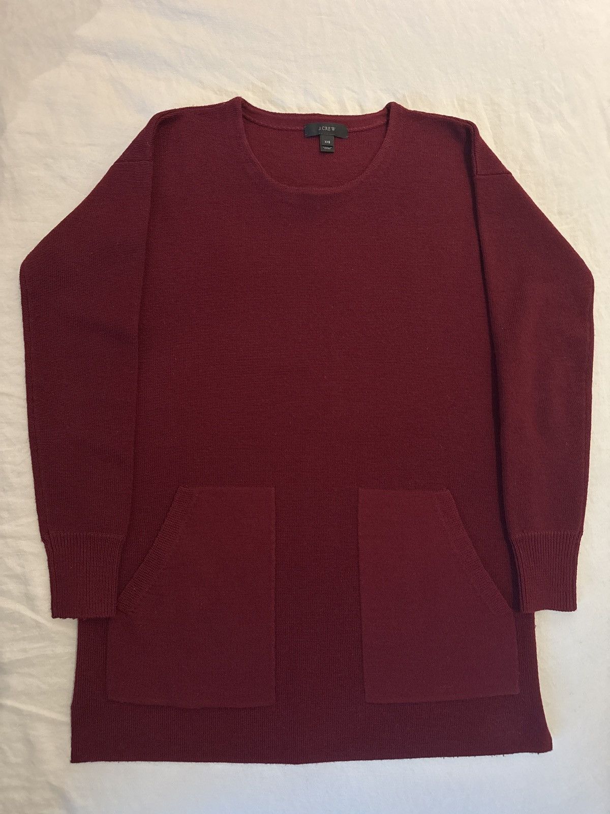 J.Crew J.Crew Burgundy Sweater Size XXS / US 00 / IT 34 - 1 Thumbnail