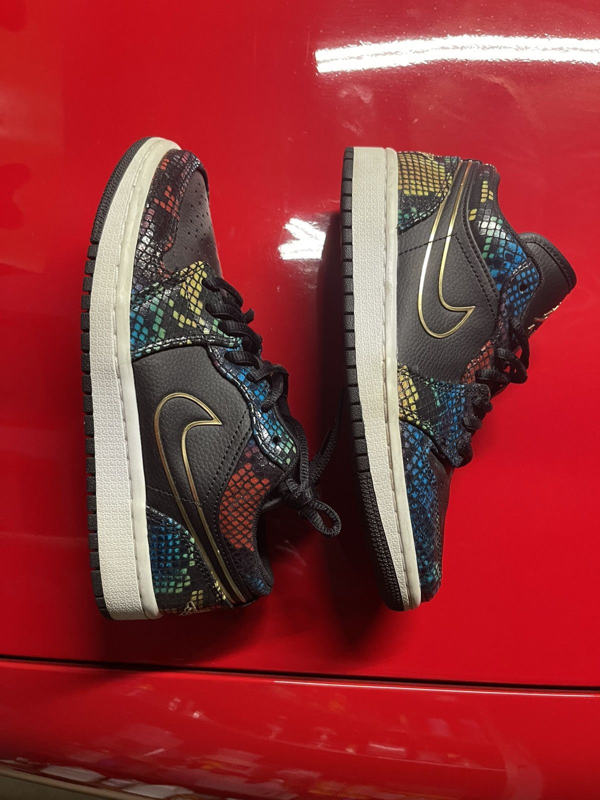 Jordan Brand MultiColor Snakeskin 2020 Size US 6 / IT 36 - 1 Thumbnail