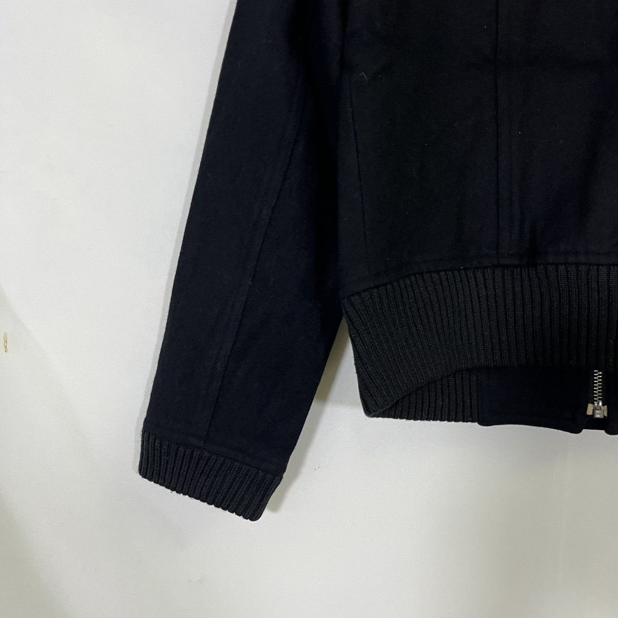 If Six Was Nine EMIT OF ENERGY RAY BEAMS WOOL WORKER STYLE BOMBER JACKET Size S / US 4 / IT 40 - 9 Thumbnail