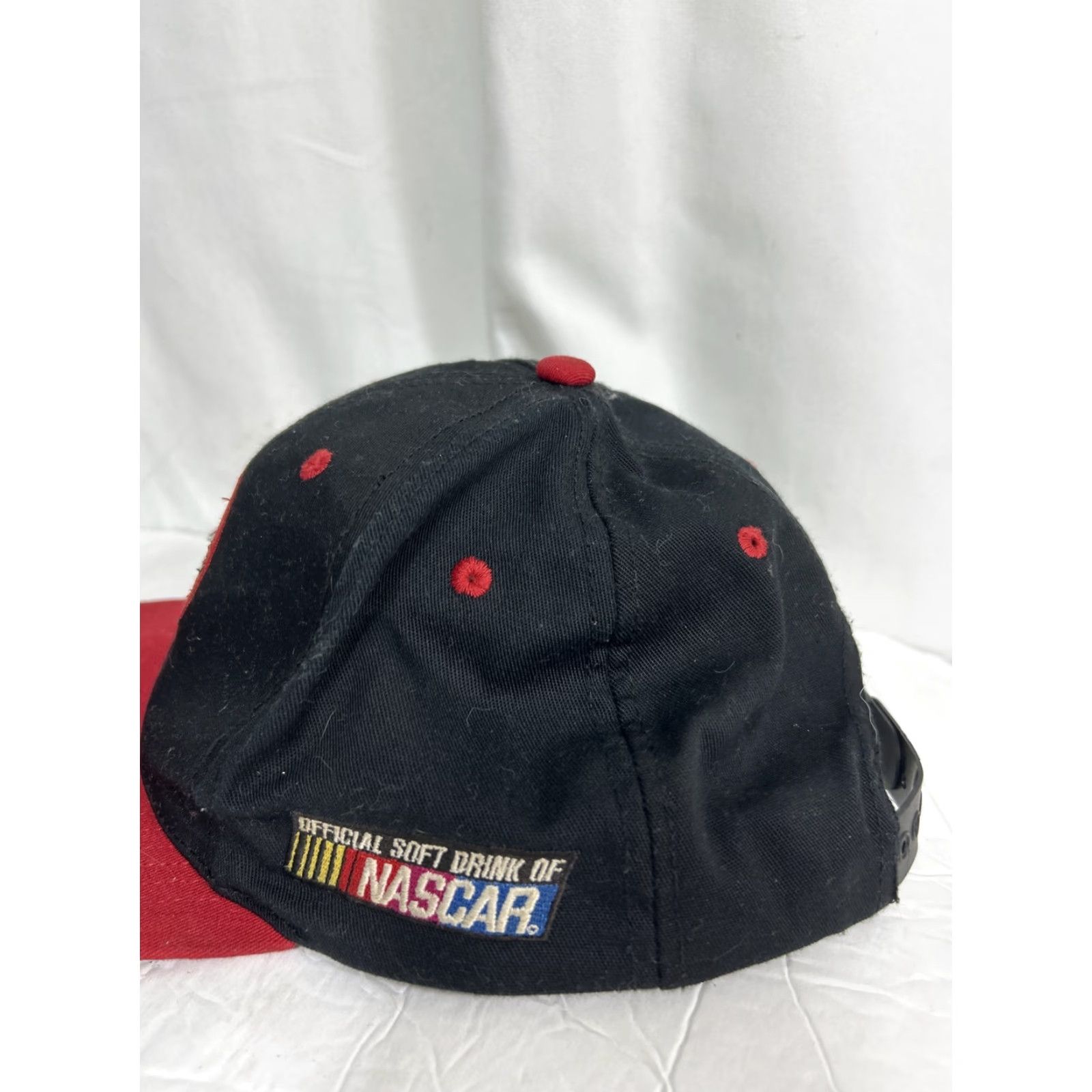 Vintage VINTAGE Coca Cola Snapback Hat Official Soft Drink Of NASCAR Racing Red Adjustable Men Hat Size ONE SIZE - 5 Thumbnail