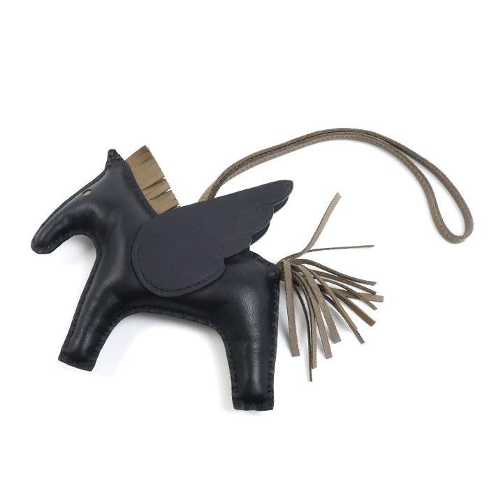 Hermes Hermes Hermes Annon Milo Rodeo MM Bag Charm Leather Charm Stamp W (2024) DUTY FREE for USA Size ONE SIZE - 1 Thumbnail