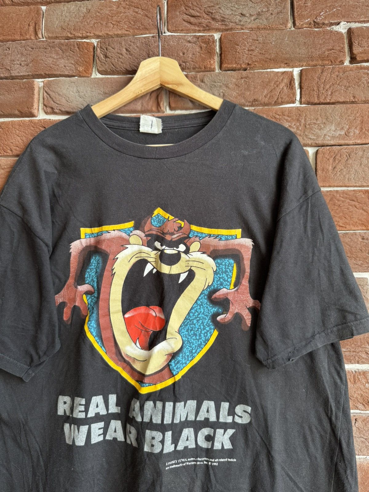 Vintage Vintage Looney Tunes Taz 1993 Warner Bros Graphic Tee Size US XL / EU 56 / 4 - 2 Thumbnail