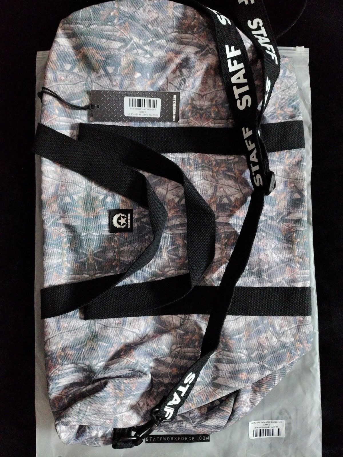 STAFF WORKFORCE Survival disaster duffle (camo) Size ONE SIZE - 1 Thumbnail