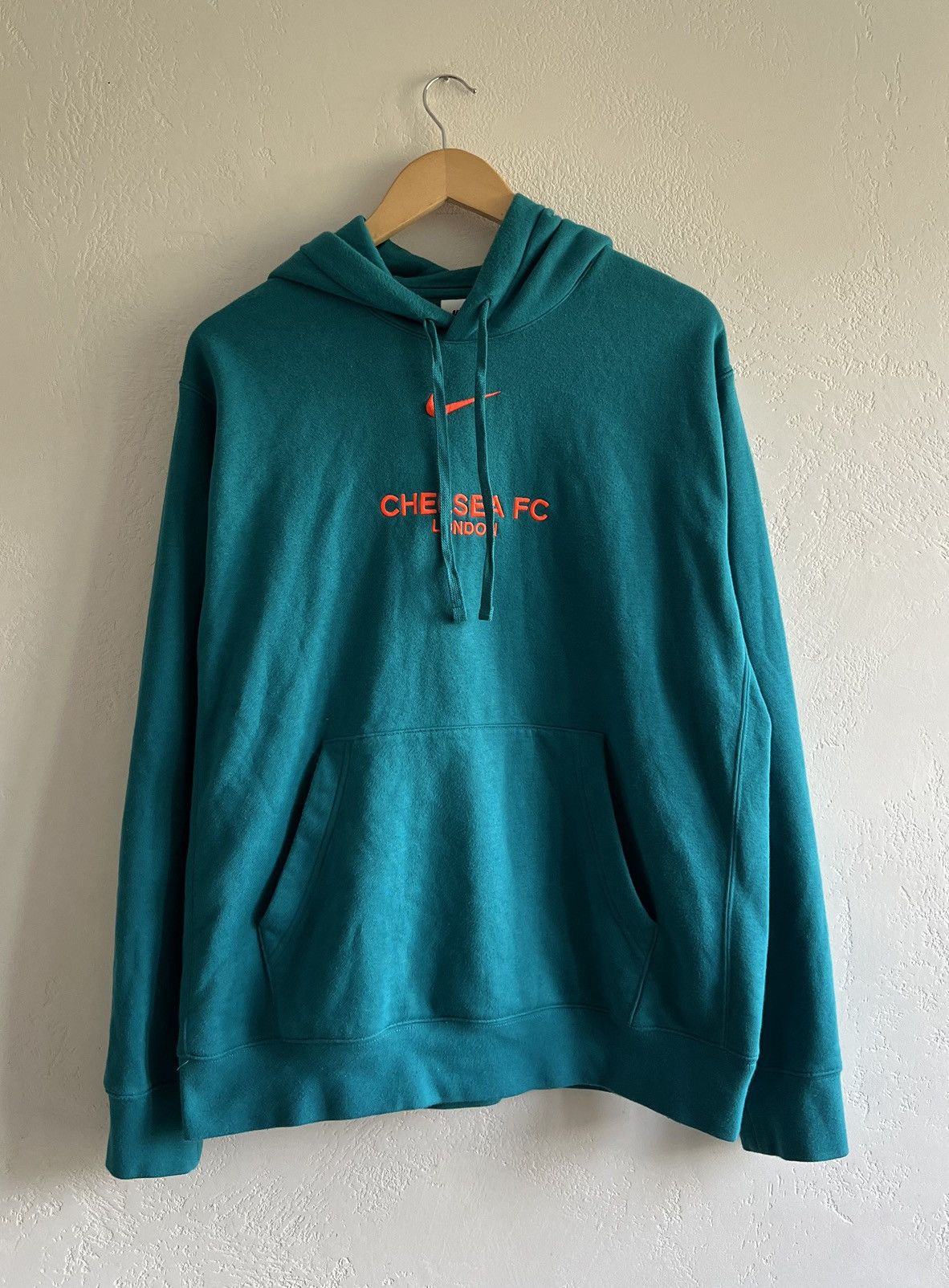 Nike Chelsea FC London Pullover Rare Soccer Hoodie