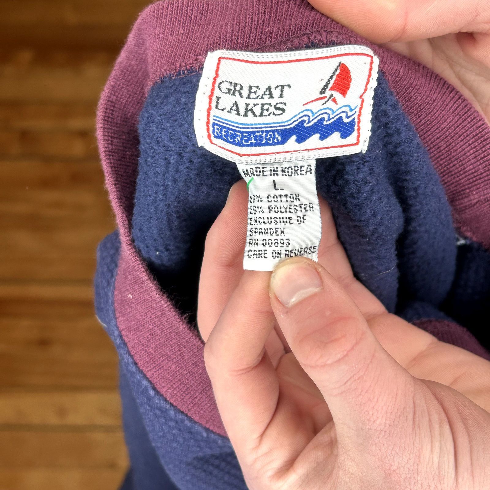 Great Lakes Recreation Vintage 90s/Y2K Golf Sweater Large Size US L / EU 52-54 / 3 - 5 Thumbnail