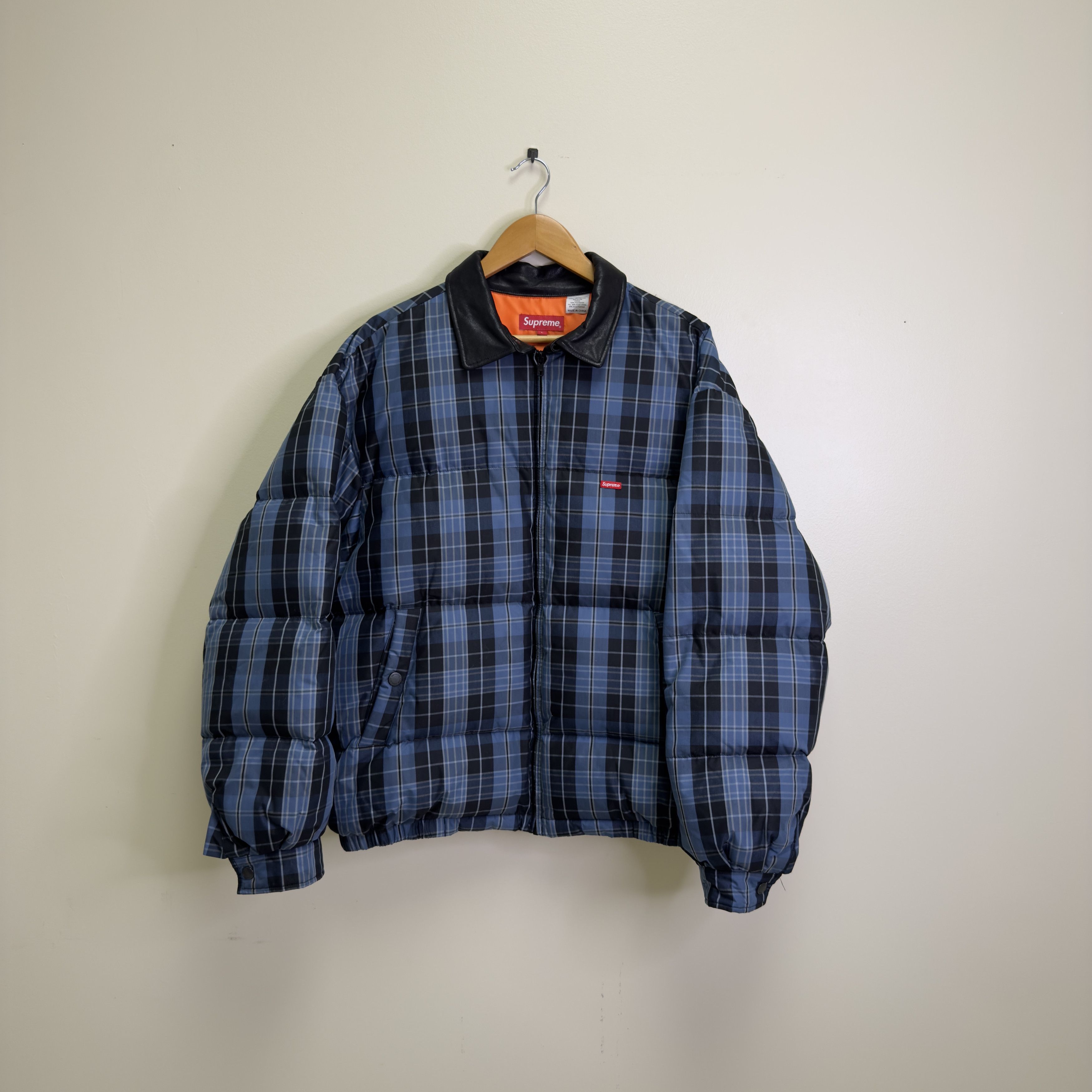 Supreme Supreme Leather Collar Puffer Size US L / EU 52-54 / 3 - 1 Thumbnail