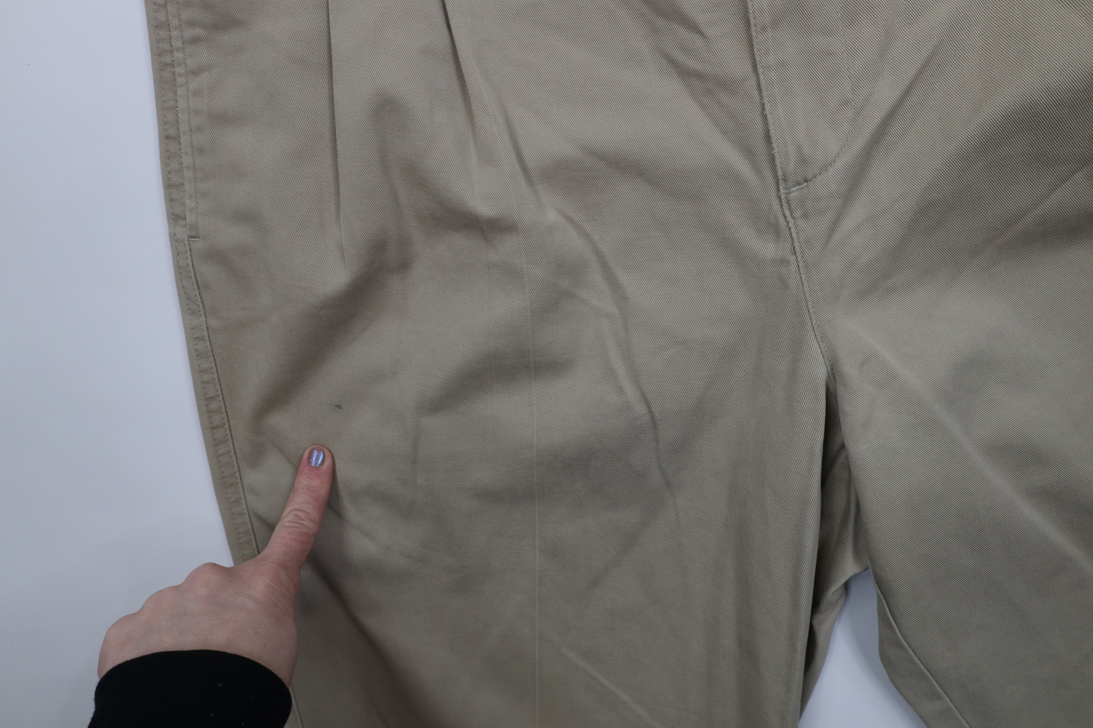 Ralph Lauren Vintage 90s Chaps Ralph Lauren Wide Leg Chino Pants Beige Size US 40 / EU 56 - 6 Thumbnail