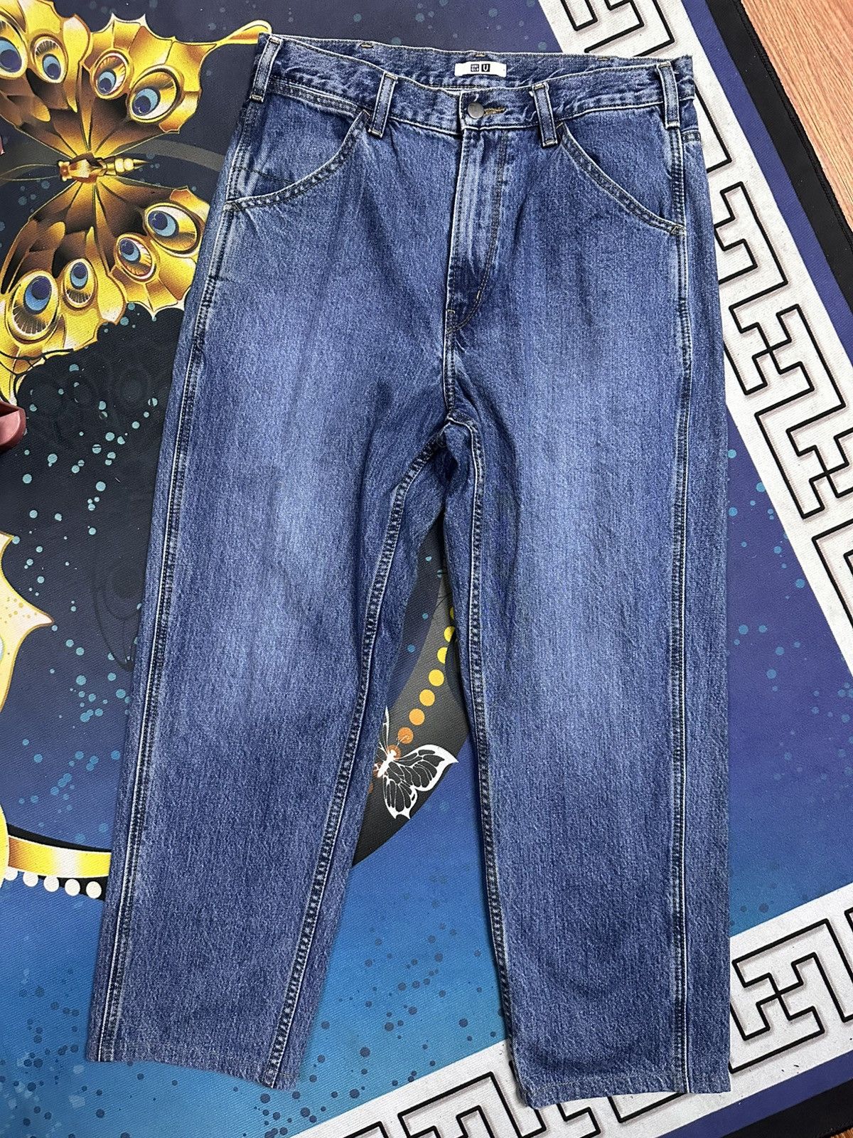 Uniqlo Vintage uniqlo denim jeans made in japan Size US 32 / EU 48 - 1 Thumbnail