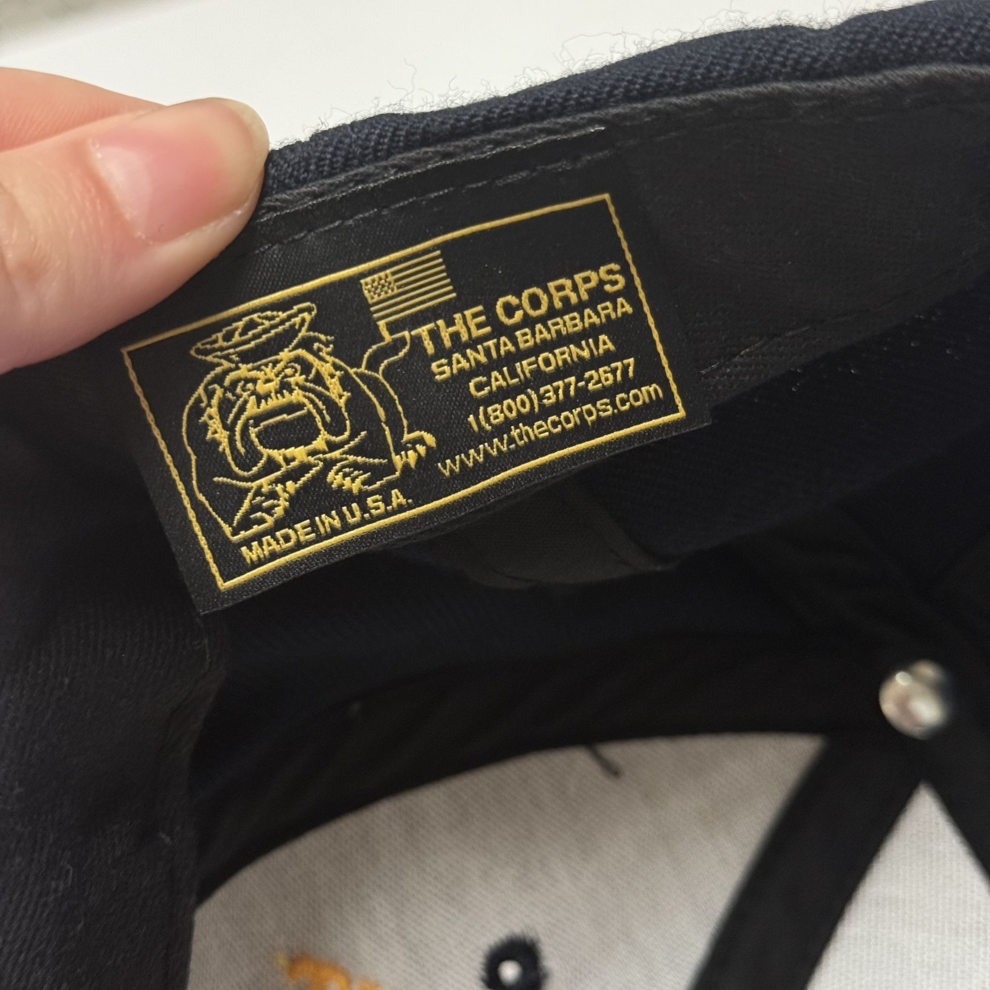 Other Vtg The Corps USS FARRAGUT DDG 99 Prepared for Battle Cap Size ONE SIZE - 5 Thumbnail