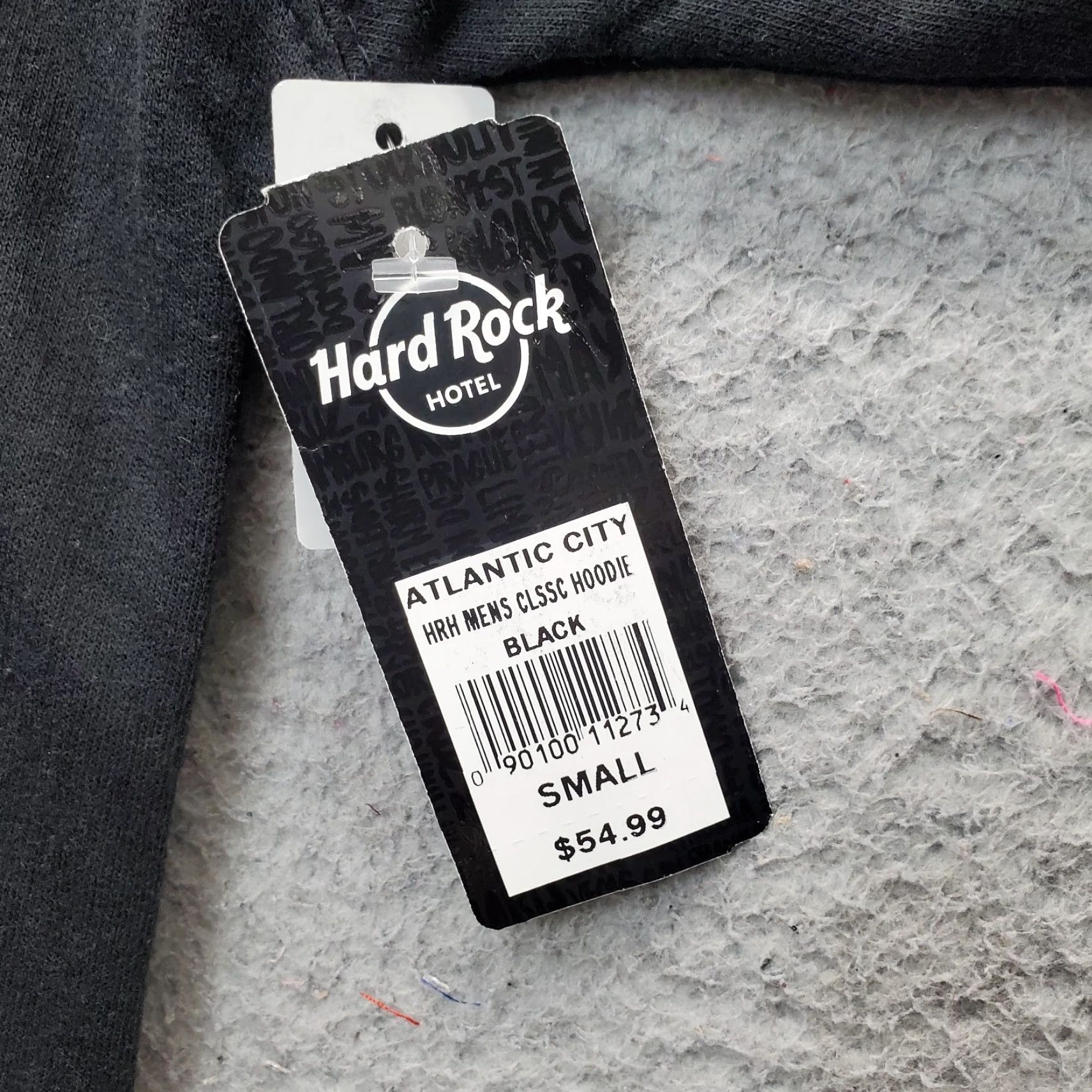 Hard Rock Cafe Hard Rock Atlantic City Hoodie Mens Small Black Logo Classic Fit Raglan Sleeve Shirt Size US S / EU 44-46 / 1 - 5 Thumbnail