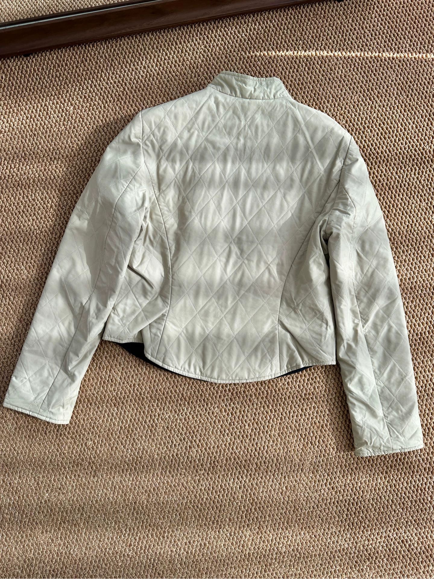 Hermes HERMES vintage quilted double-sided green & black women's Size M / US 6-8 / IT 42-44 - 6 Thumbnail