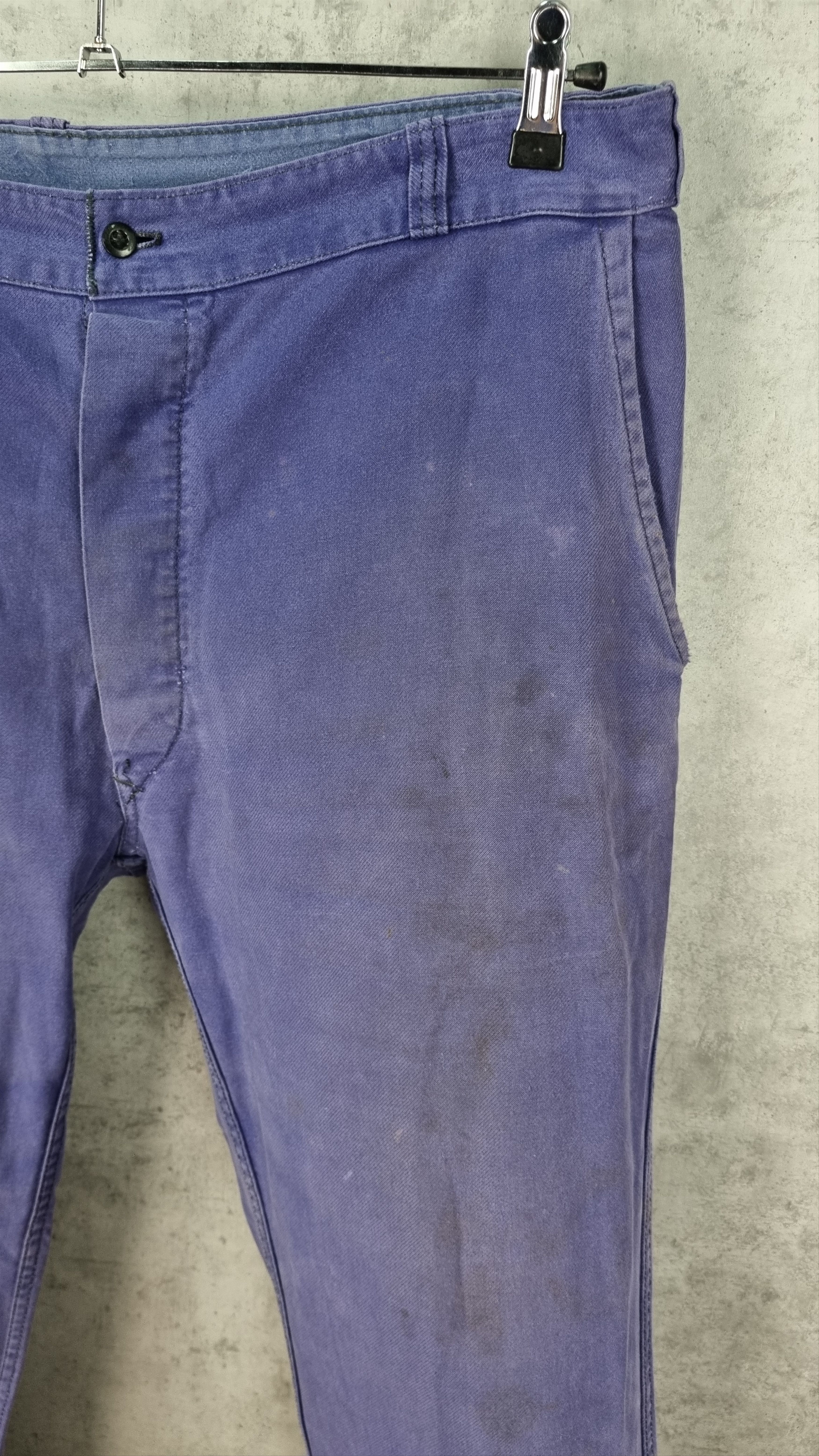 Le Laboureur 80s French Chore Vintage Worker Pants Size US 36 / EU 52 - 10 Thumbnail