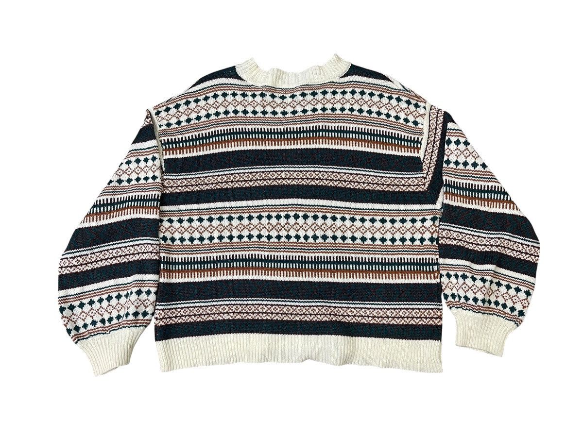 Japanese Brand Vintage As Know As Knitwear Aztec Sweater Size M / US 6-8 / IT 42-44 - 2 Thumbnail