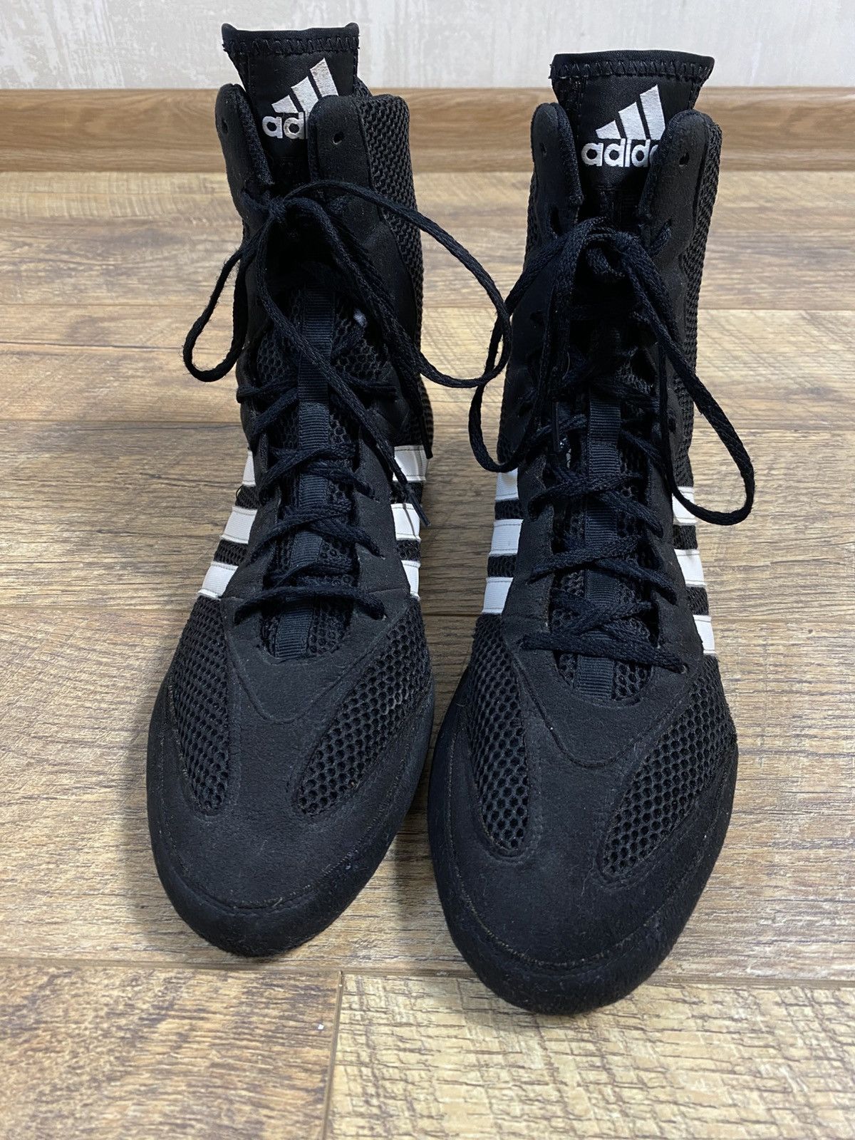 Adidas Adidas Box Hog Boxing Boots / Wrestling Shoes US 12.5 Size US 12.5 / EU 45-46 - 2 Thumbnail