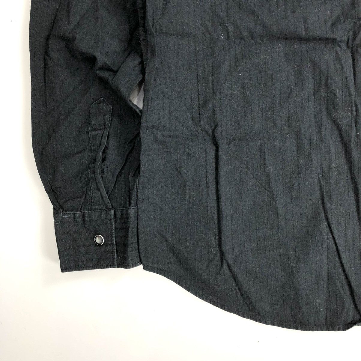 Japanese Brand × Vintage Vintage DjHonda Double Pocket Black Western Shirt Size US M / EU 48-50 / 2 - 10 Thumbnail