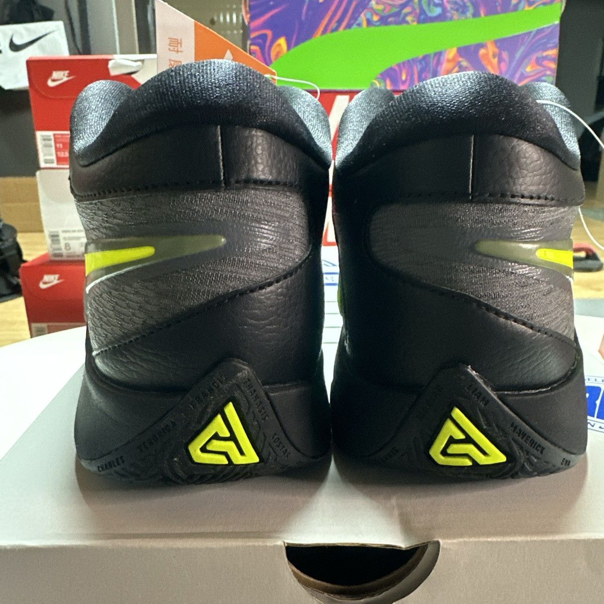 Nike Nike Giannis Freak 6 EP Naija Black Volt Men US Size 10.5 Size US 10.5 / EU 43-44 - 8 Thumbnail