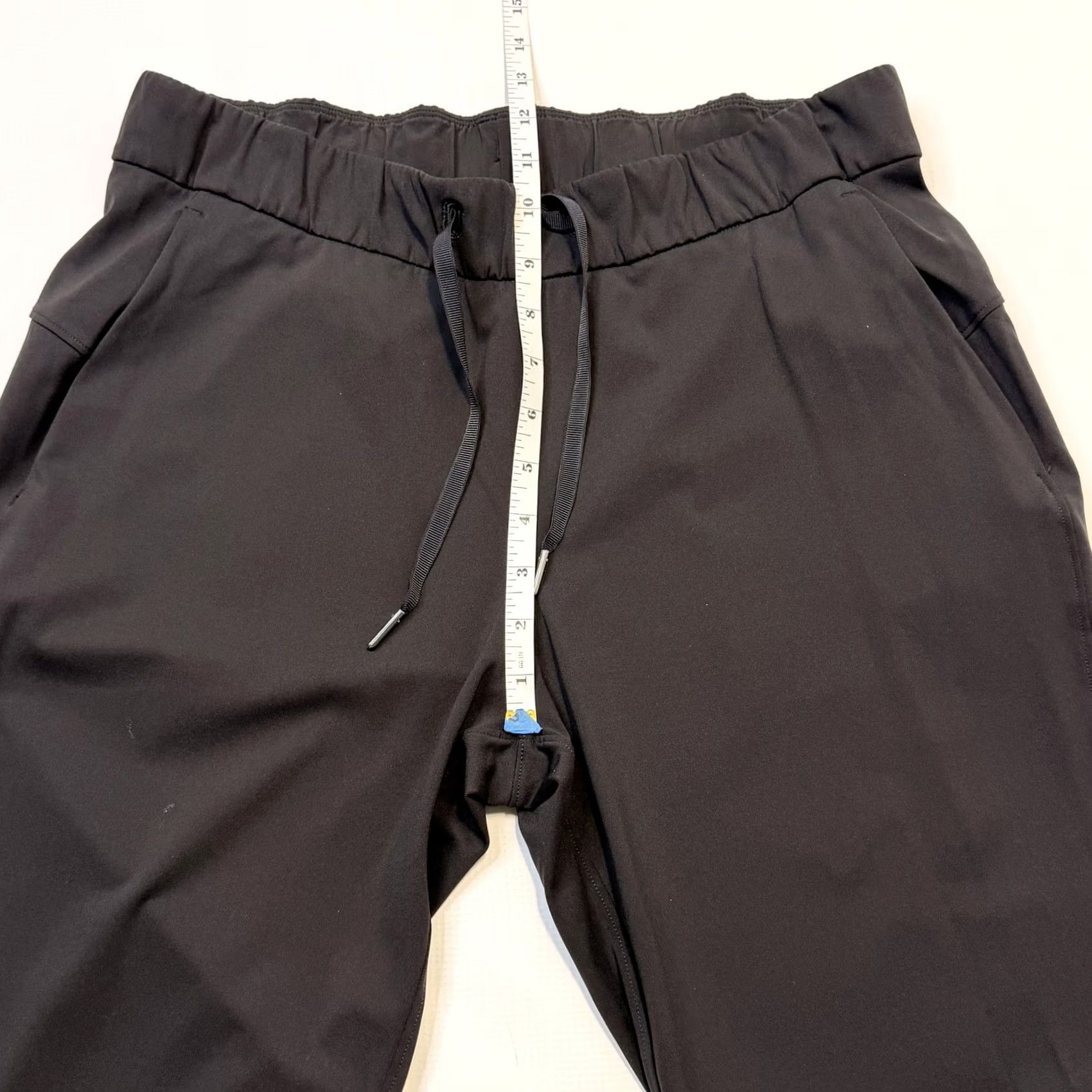 Lululemon Lululemon Jogger Pants Womens 8 Black High Rise Elastic Waist Pockets Athletic Size 30" / US 8 / IT 44 - 7 Thumbnail