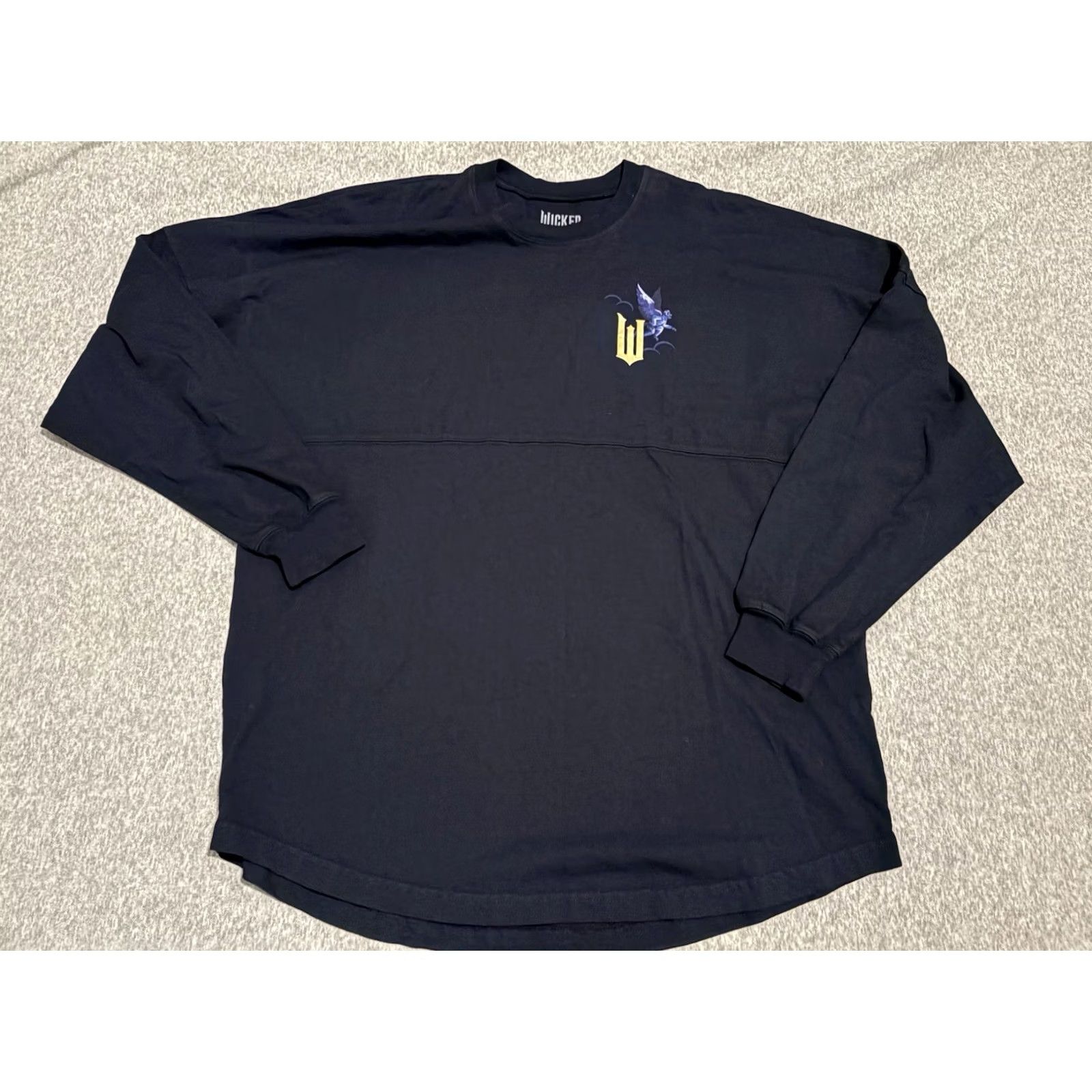 Vintage Wicked Spirit Jersey Black Medium Men Long Sleeve Universal Studios Kiamo Ko Castle Brand New Size US M / EU 48-50 / 2 - 4 Thumbnail