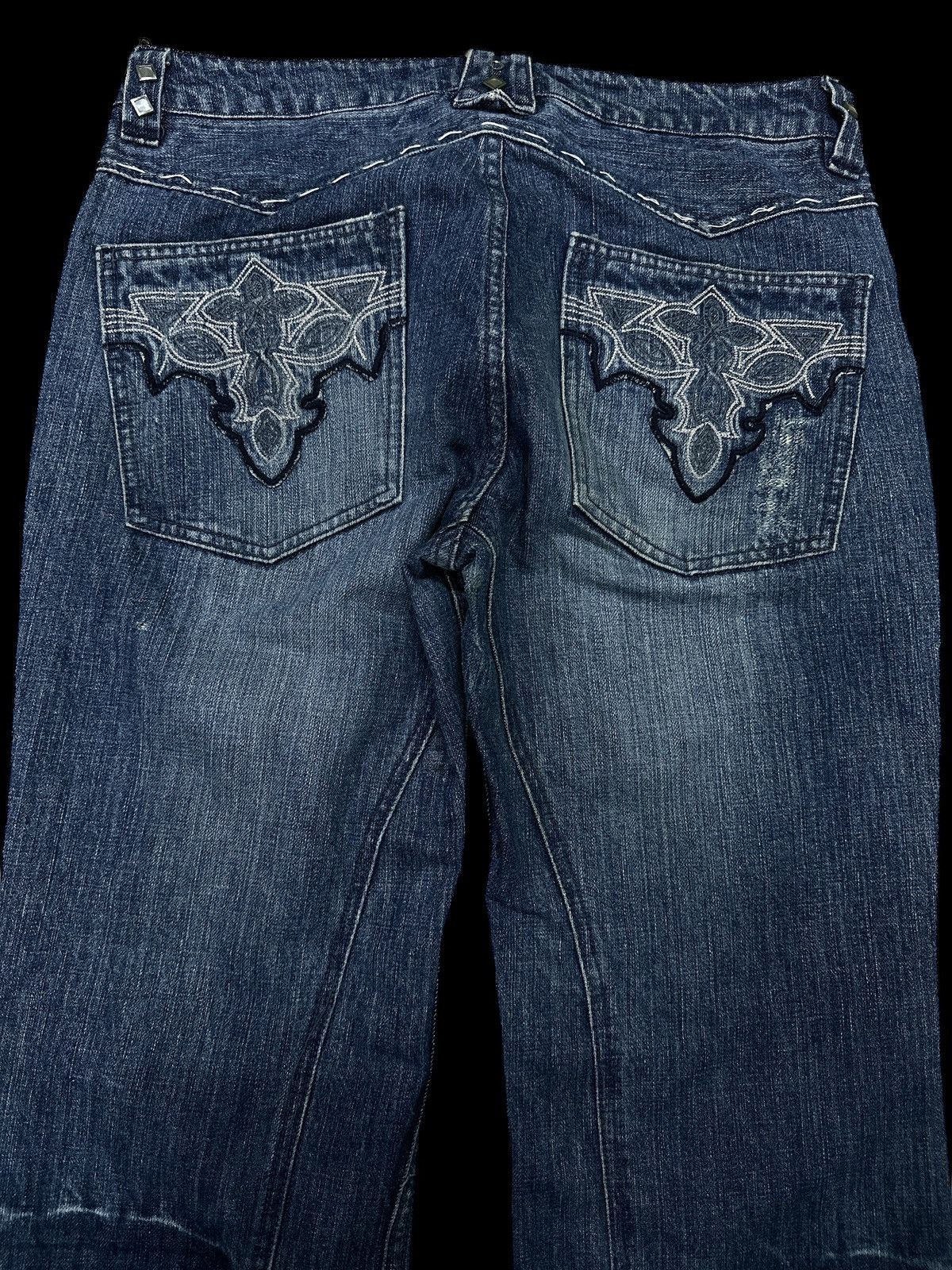 Kapital 90s BlueWash Nouveau Brillant Home Bootcut Style 💥❗️ Size US 33 - 6 Thumbnail