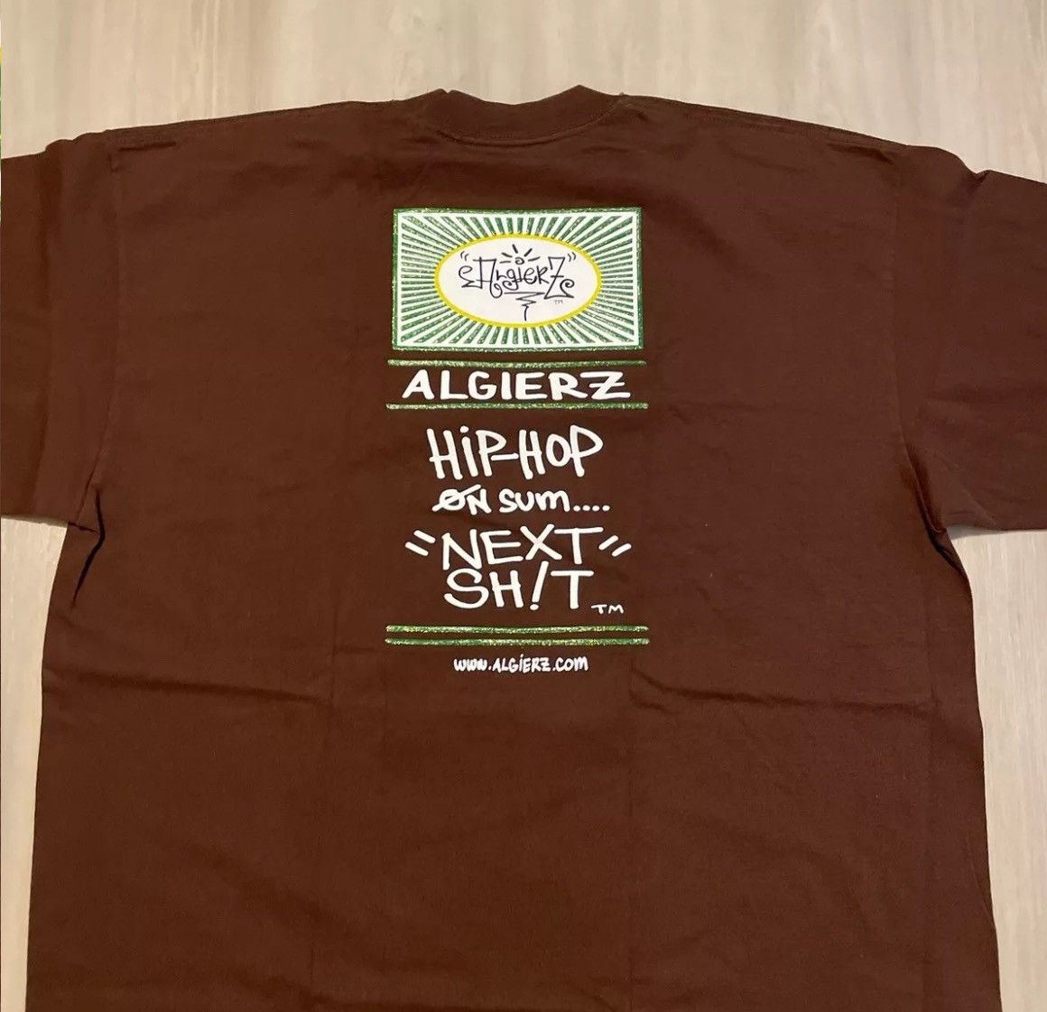 Rap Tees × Vintage Vintage Y2K Algierz Kush Smoker Raptee Mens 2XL Size US XXL / EU 58 / 5 - 4 Thumbnail