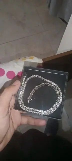 Other 4MM Iced Out tennis Chain Necklace Size ONE SIZE - 3 Thumbnail