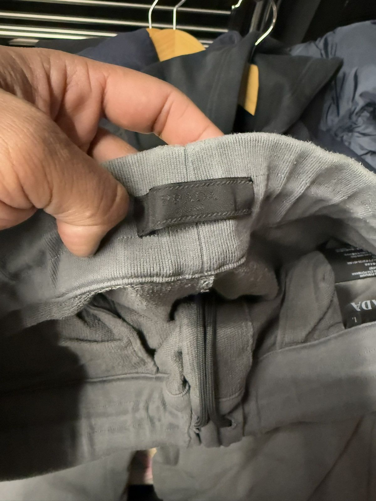 Prada Prada Grey Thick Fabric Sweatpants Size Large Size US 34 / EU 50 - 3 Thumbnail