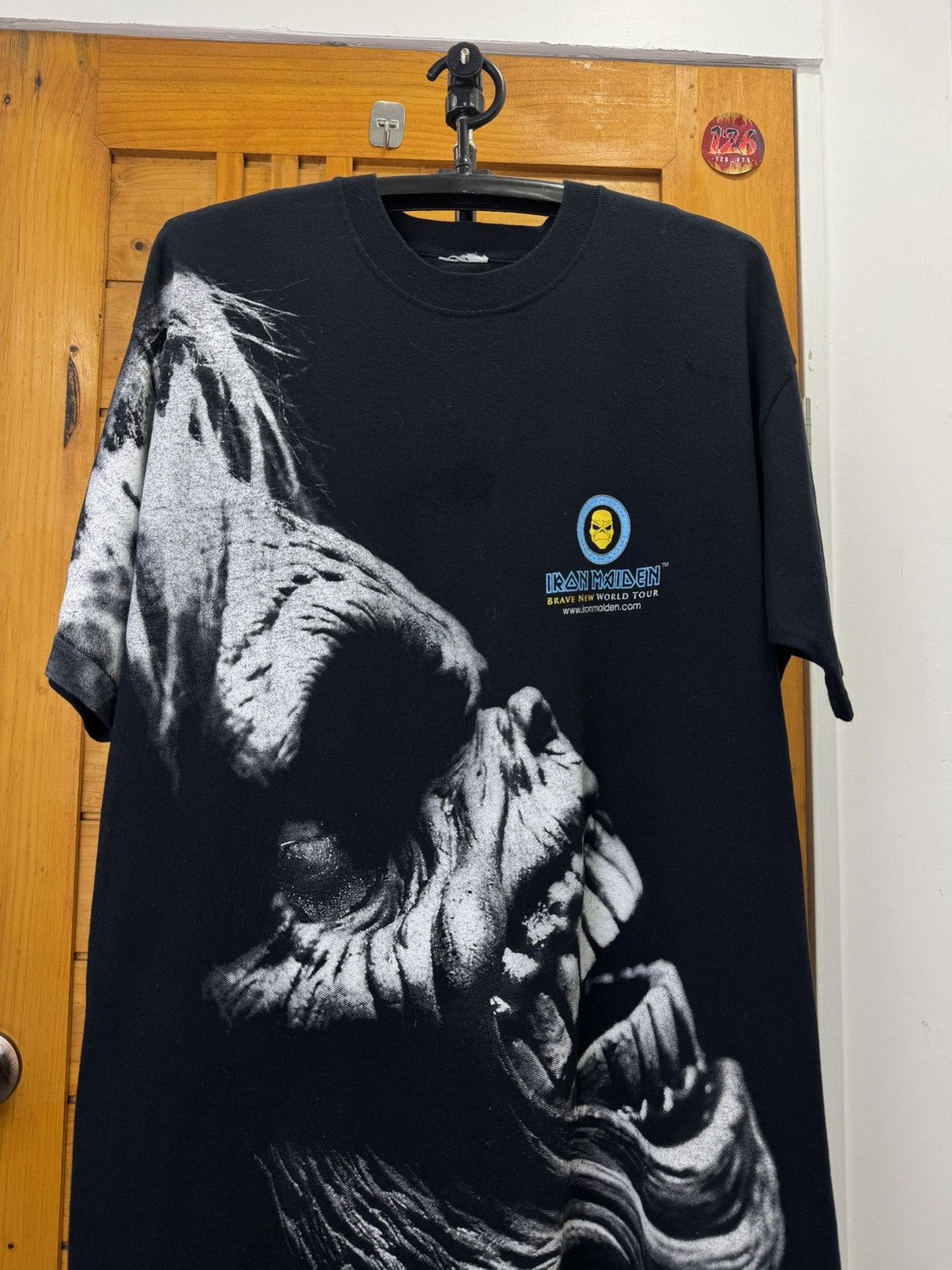 Iron Maiden × Vintage Vintage Iron Maiden Shirt 2000s Size US L / EU 52-54 / 3 - 3 Thumbnail